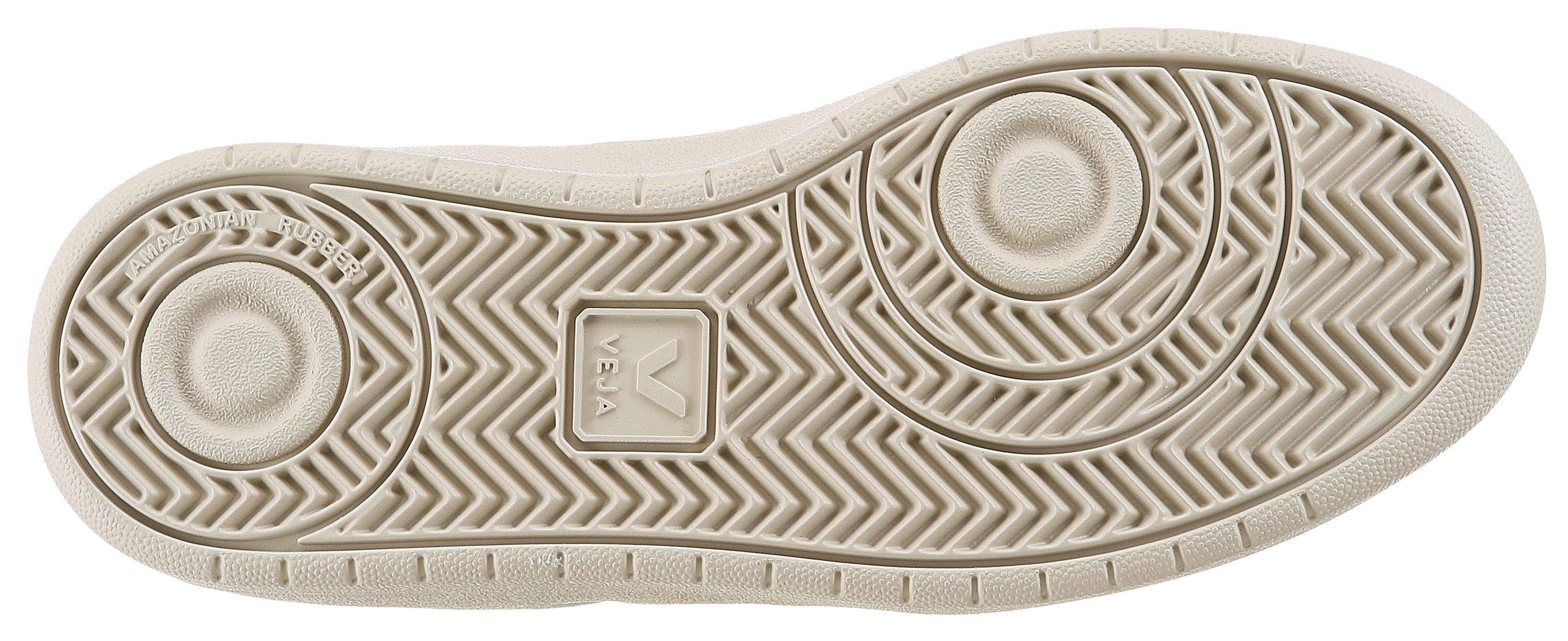 VEJA V-90 Sneaker Freizeitschuh, Schnürschuh mit Kontrastbestz an Ferse und Seite