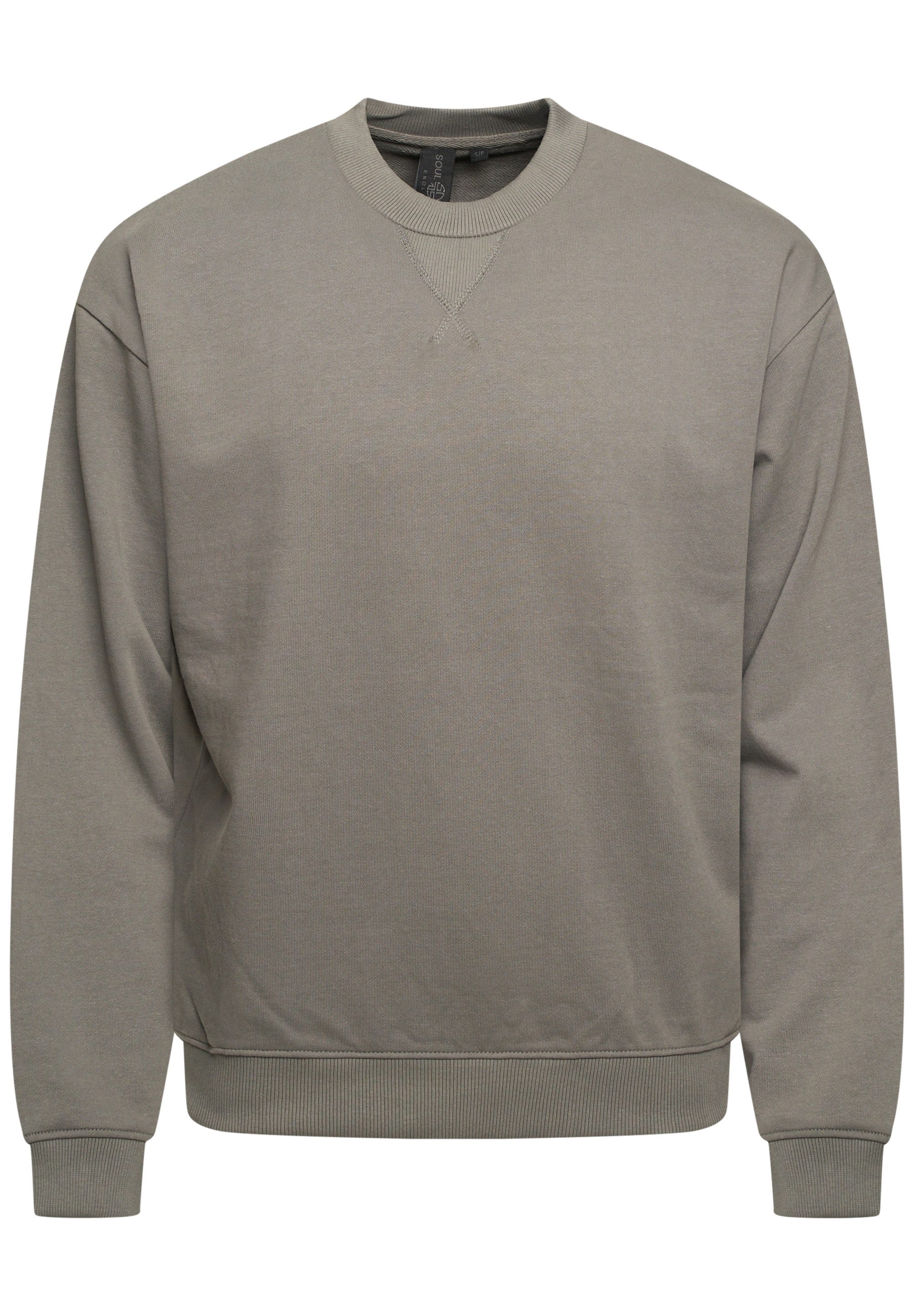 SOULSTAR Sweatshirt S2AGEO Herren Oversize Pullover günstig online kaufen