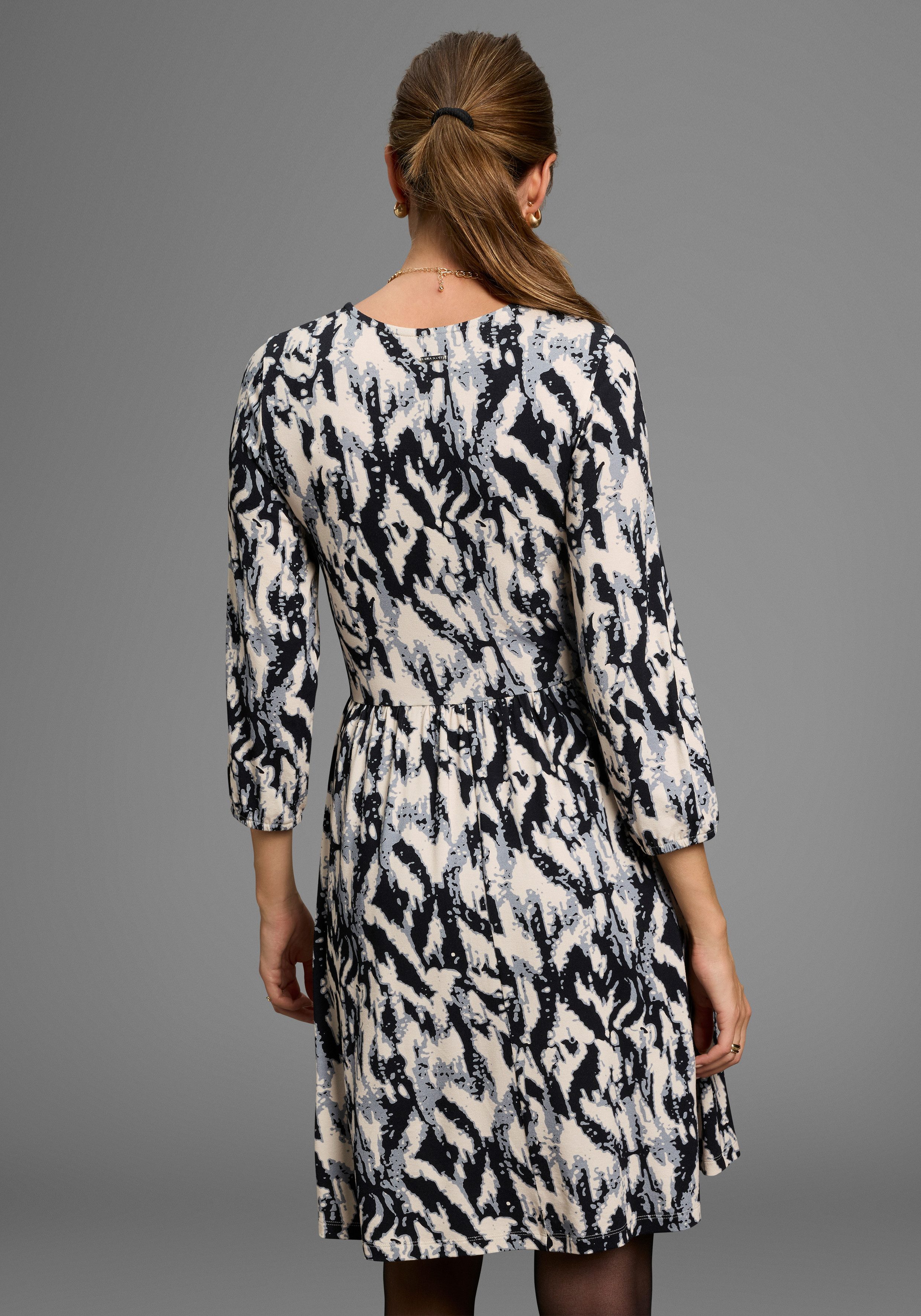 Laura Scott Jerseykleid mit modischem Muster günstig online kaufen