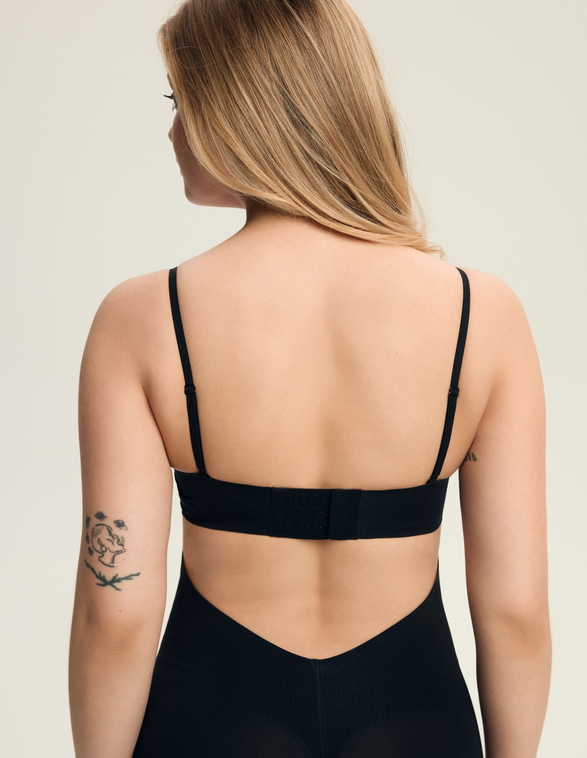 ESOTIQ Bandeau-BH Bandeau-BH Smooth, abnehmbare Träger, glatte Cups