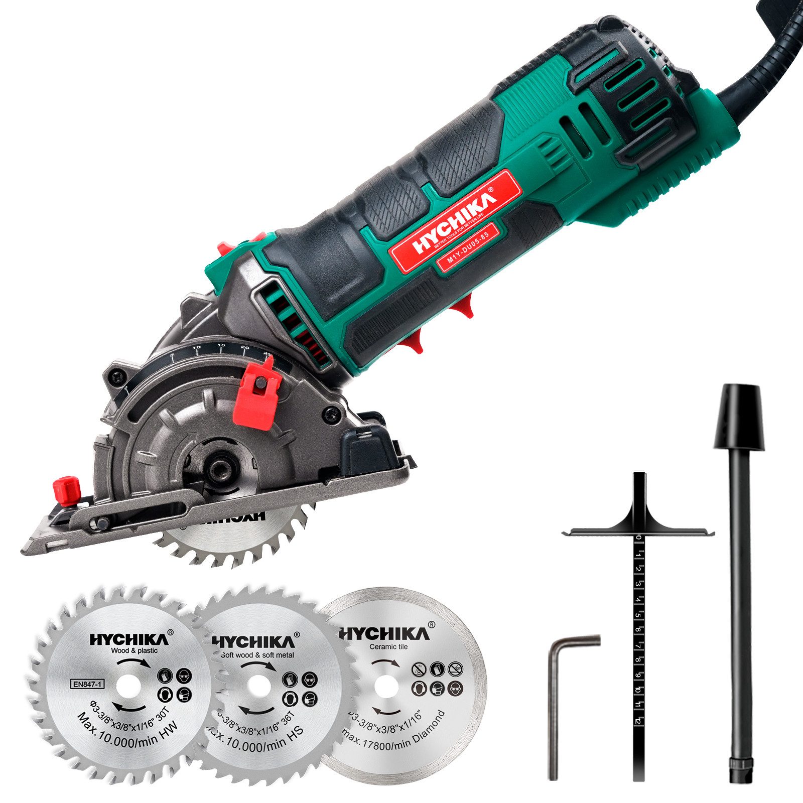 HYCHIKA BETTER TOOLS FOR BETTER LIFE Mini-Handkreissäge HYCHIKA Mini-Kreissäge, handgeführte Kreissäge, 1-St.