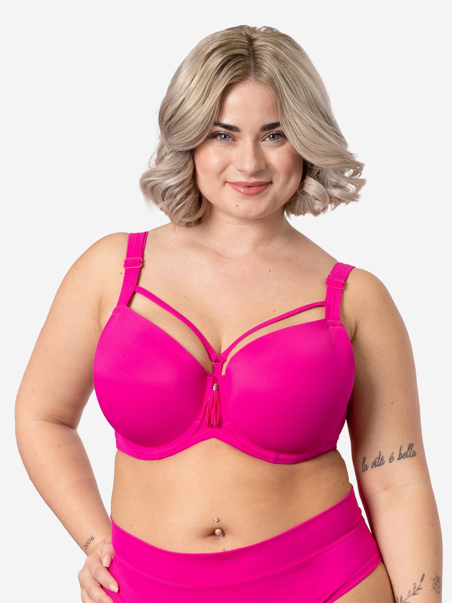 Bügel-Bikini-Top IBIZA Full-Cup-Bikini wattiert