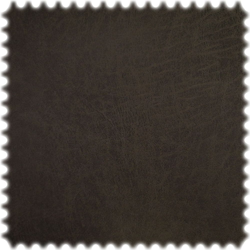 Heiro Stoff Rom Antik Lederfaserstoff Espresso, Polsterstoff Meterware - Breite:138 cm