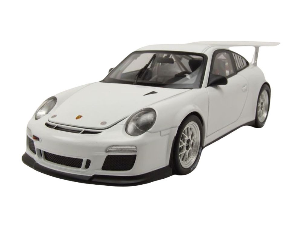 Welly Modellauto Porsche 911 (997.2) GT3 Cup Street Version 2012 weiß, Maßstab 1:18