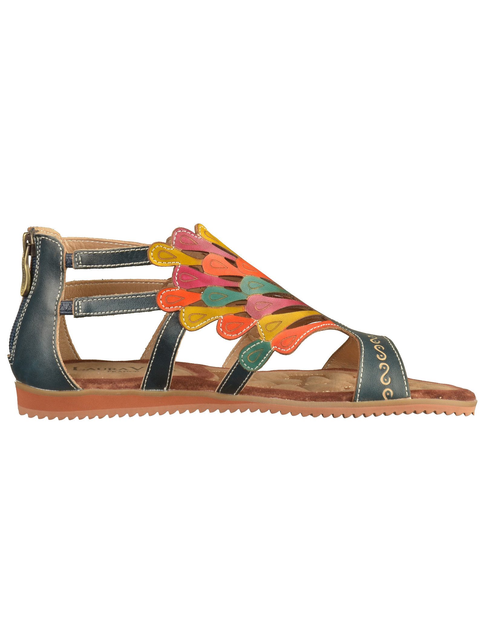 LAURA VITA LAURA VITA Sandalen Leder Riemchensandale