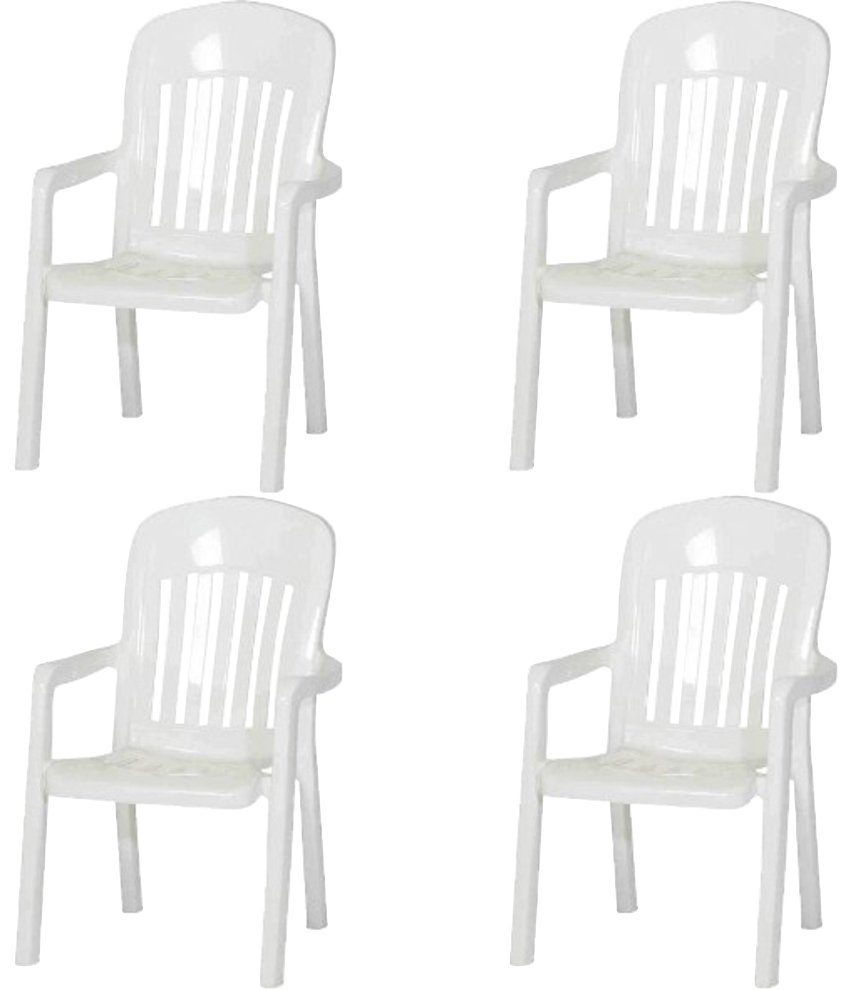 SIEGER Gartenstuhl 4er Set, Kunststoff, stapelbar online