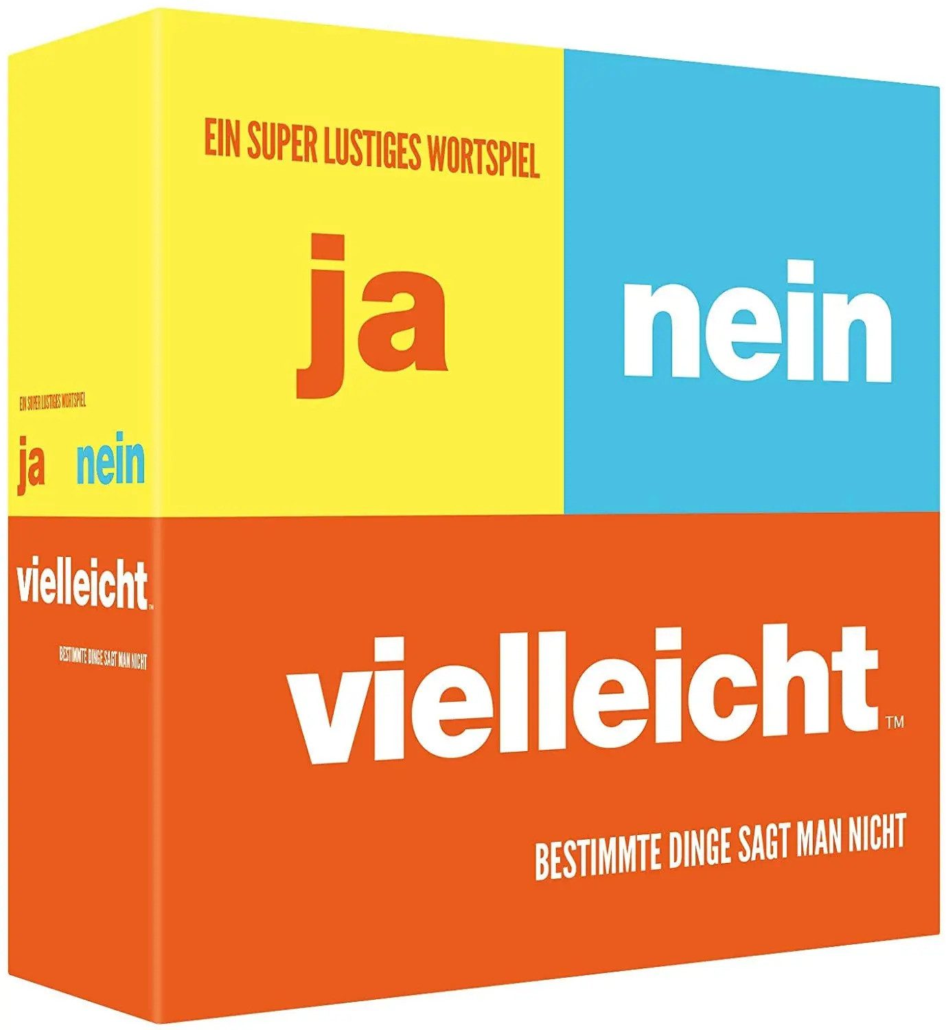 Spiel Ja nein vielleicht - Bestimmte Dinge sagt man nicht