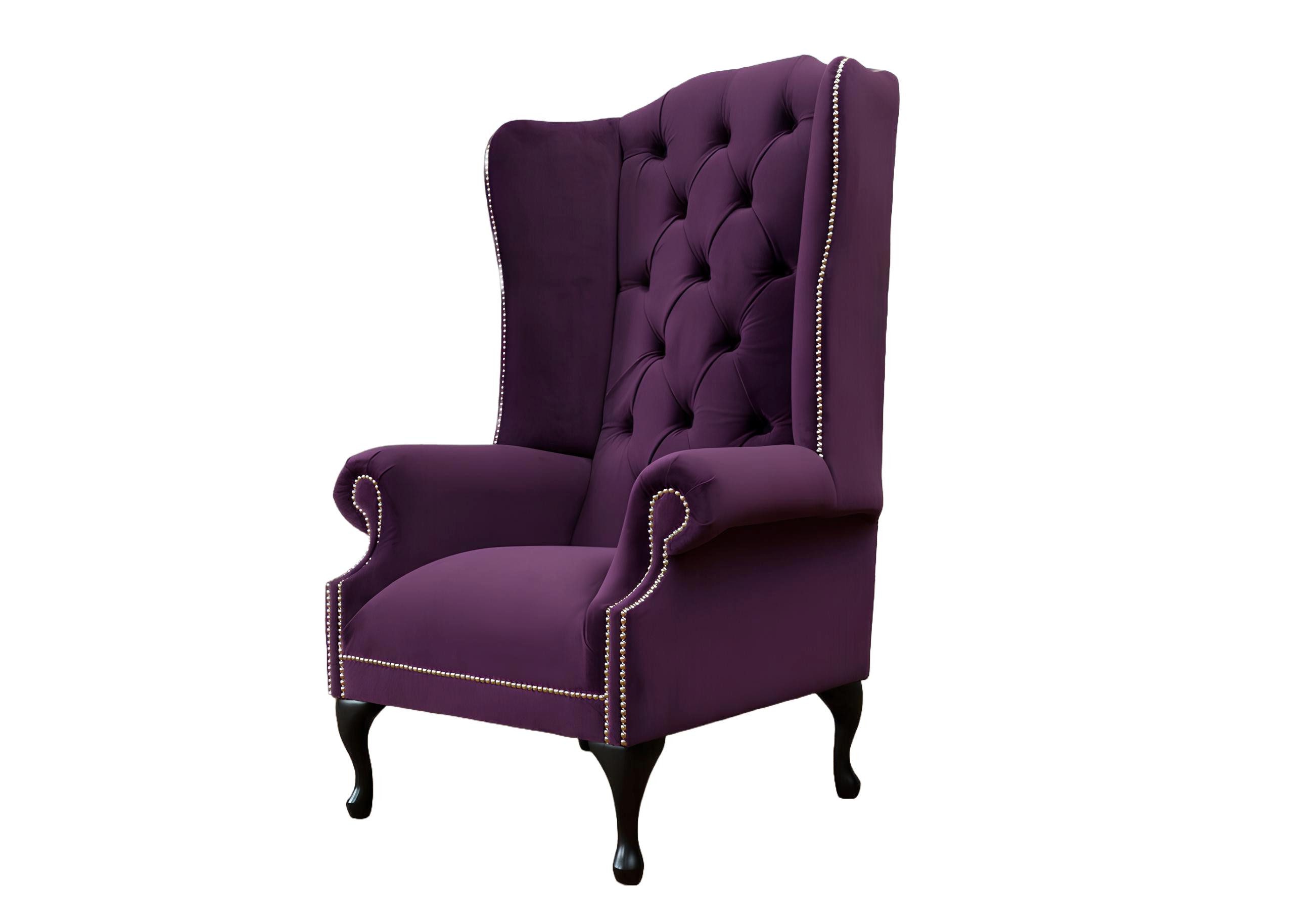 Xlmoebel Sessel Luxuriöser Chesterfield Ohrensessel aus hochwertigem Textil (Sessel), Hergestellt in Europa