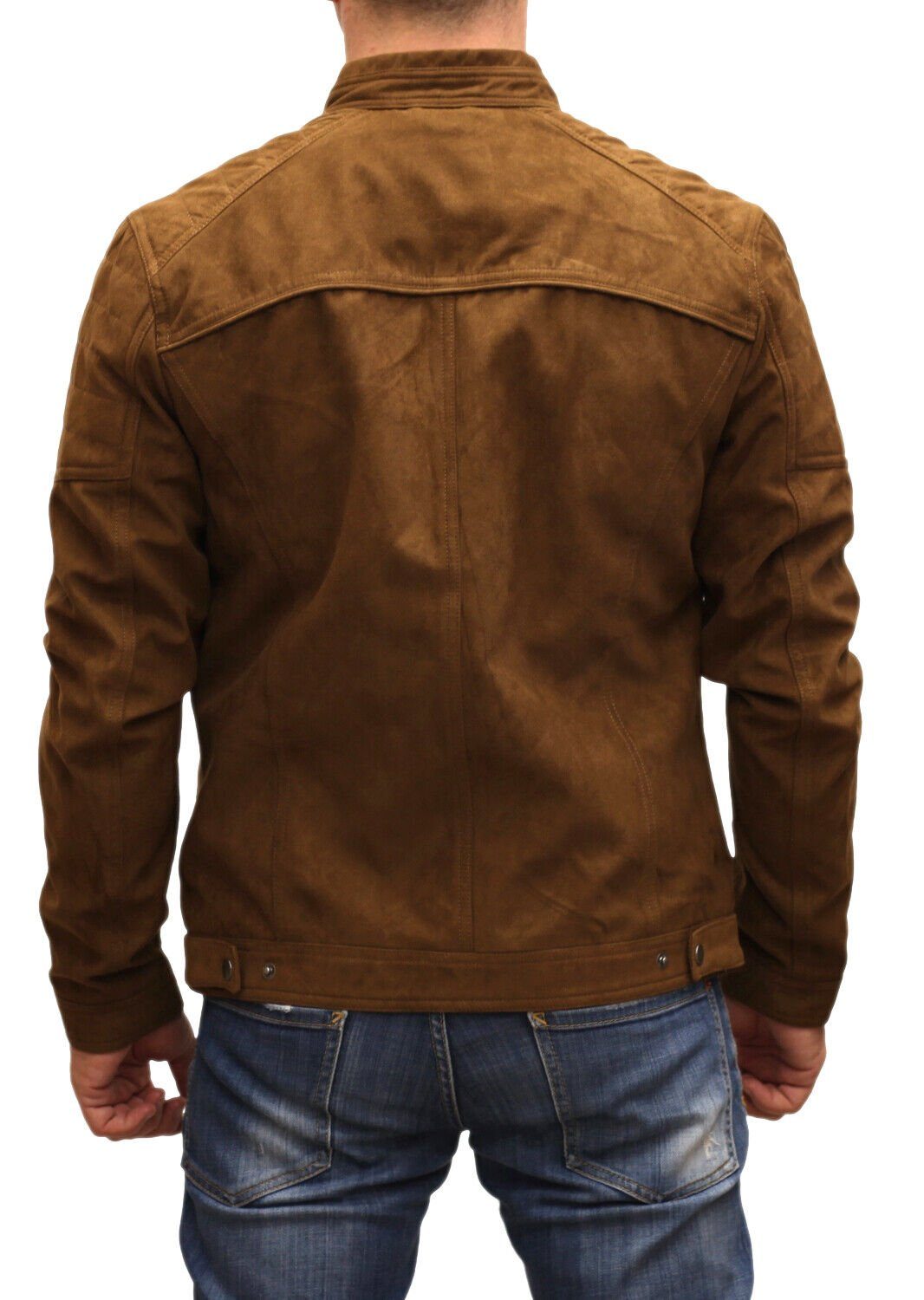 Jack & Jones Lederjacke stilvolle Bikerjacke günstig online kaufen