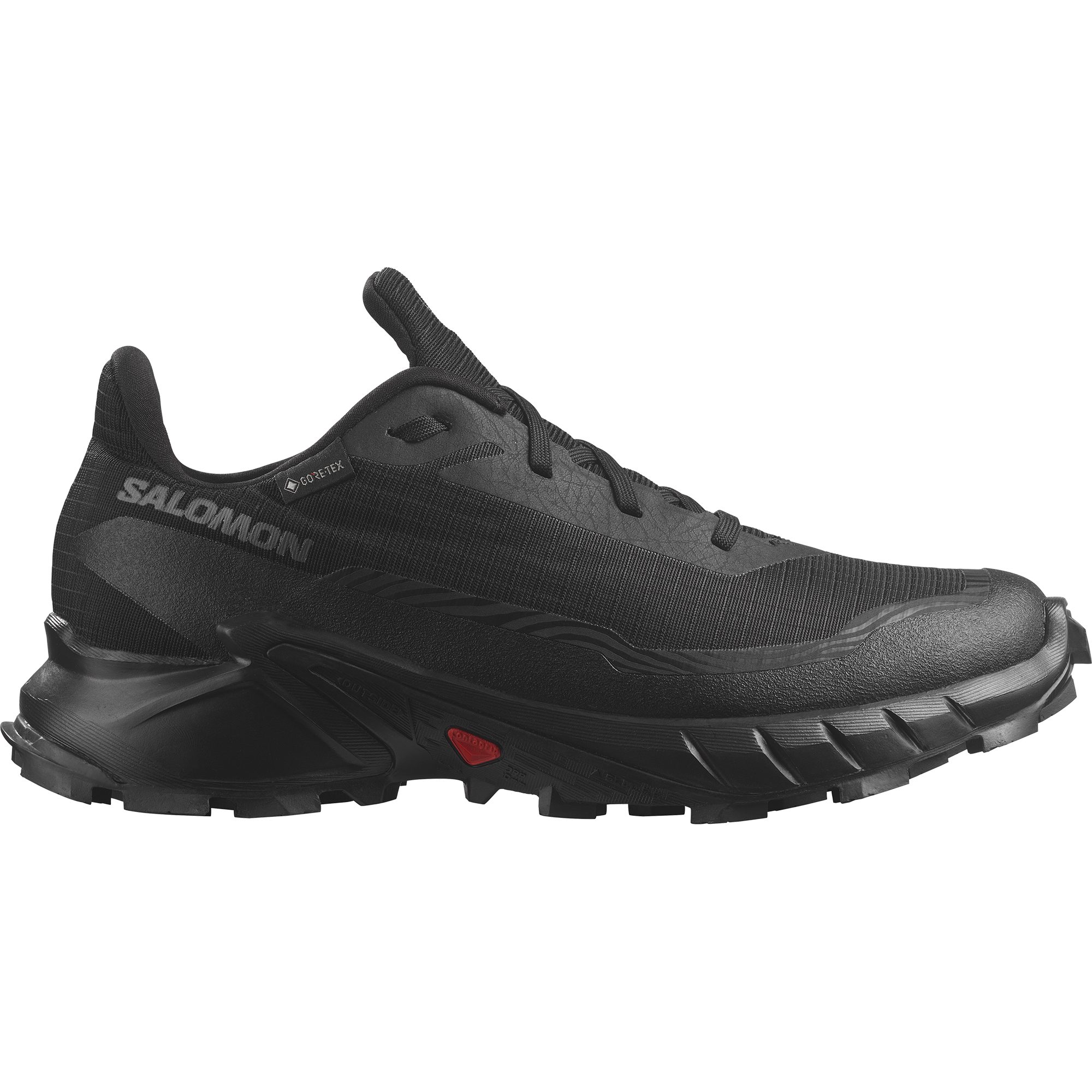 Salomon ALPHACROSS 5 W GORE-TEX Trailrunningschuh wasserdicht, Trailrunningschuhe schwarz