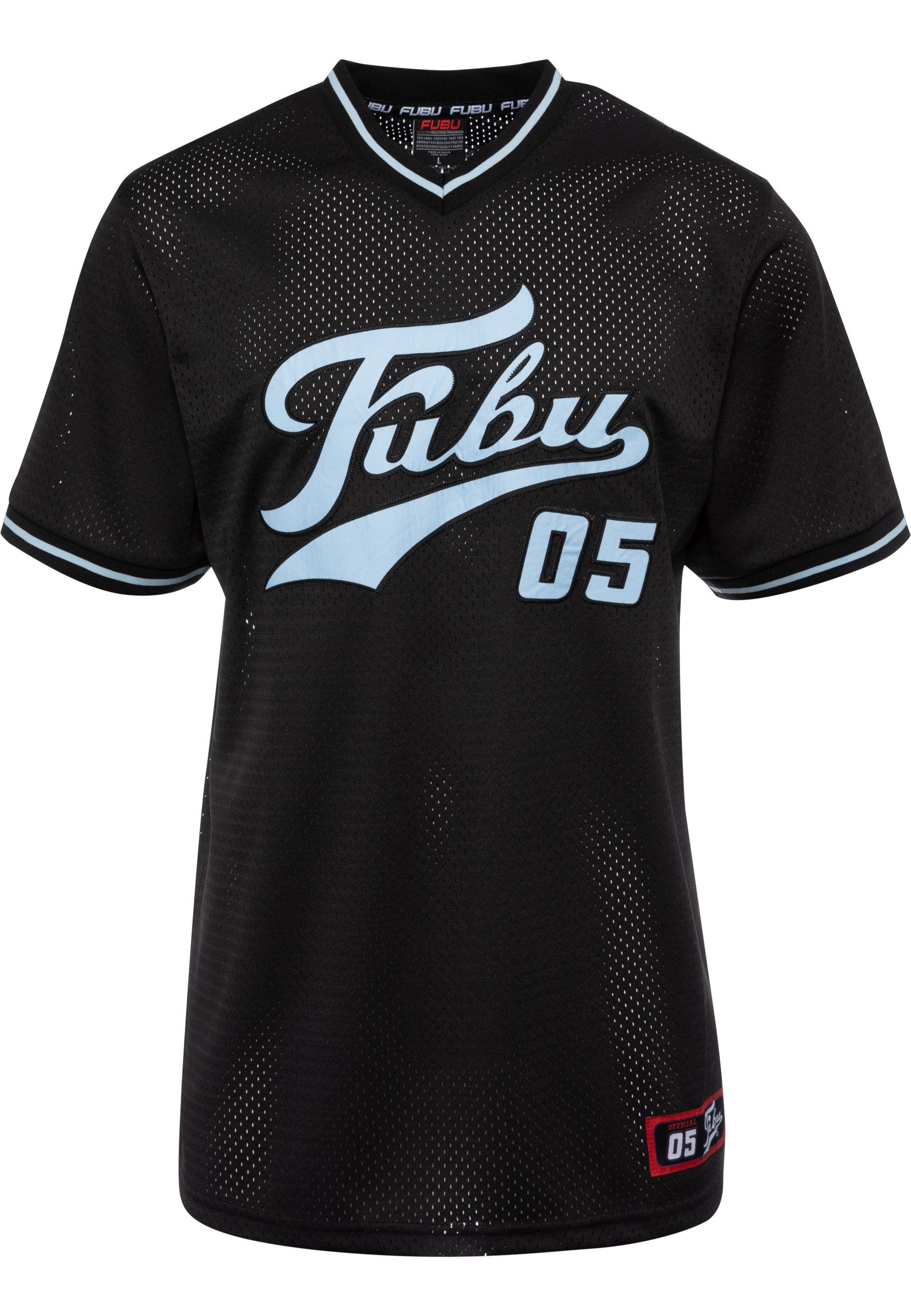 Fubu T-Shirt Fubu Herren FM232-004-1 FUBU Varsity Mesh Tee (1-tlg)