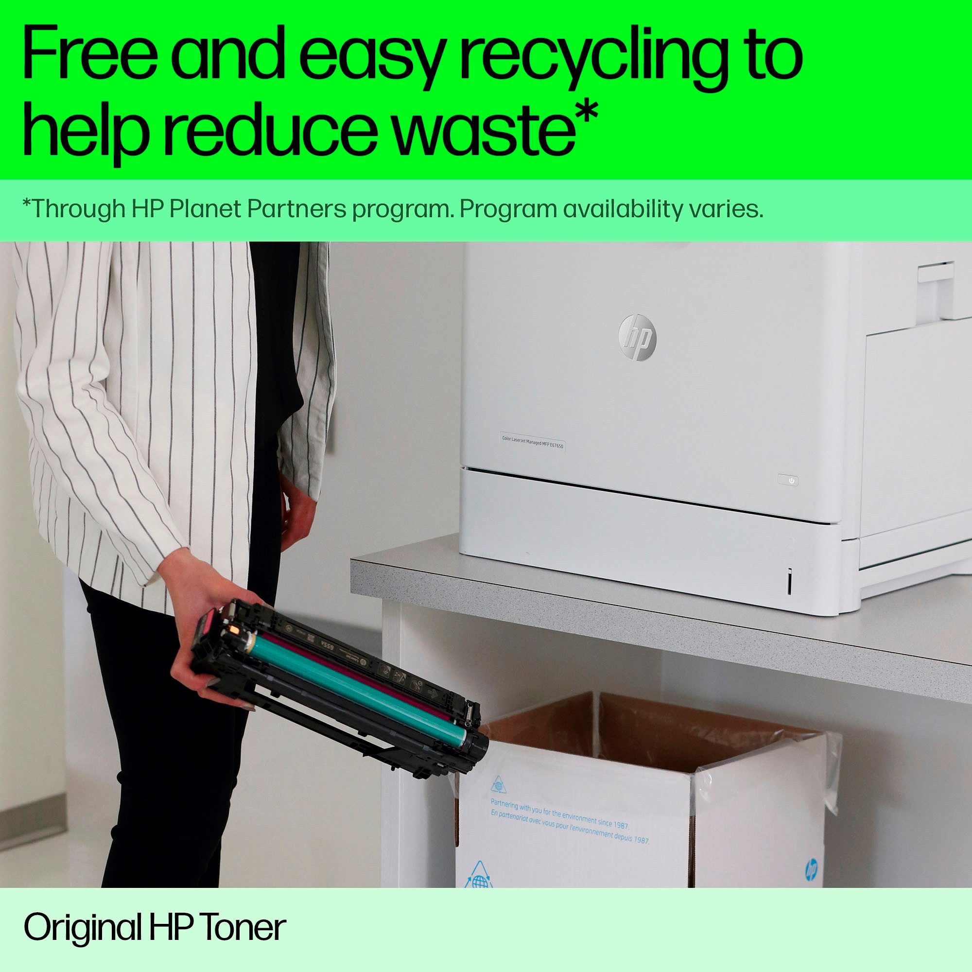 HP Tonerpatrone HP original Toner 207 Größe A+X, Farben B/C/M/Y