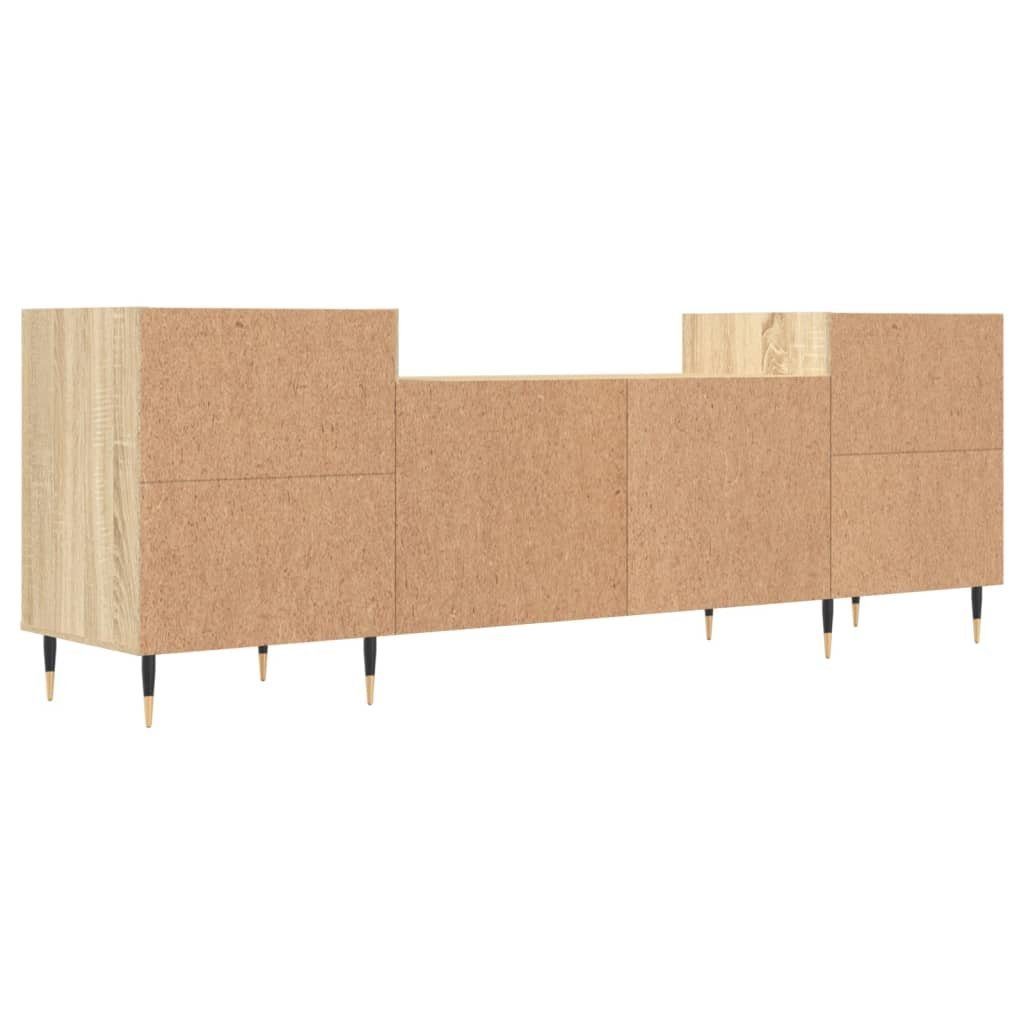 TV-Schrank (1-St) cm TV-Schrank Sonoma-Eiche vidaXL Sonoma 160x35x55 Eiche Holzwerkstoff