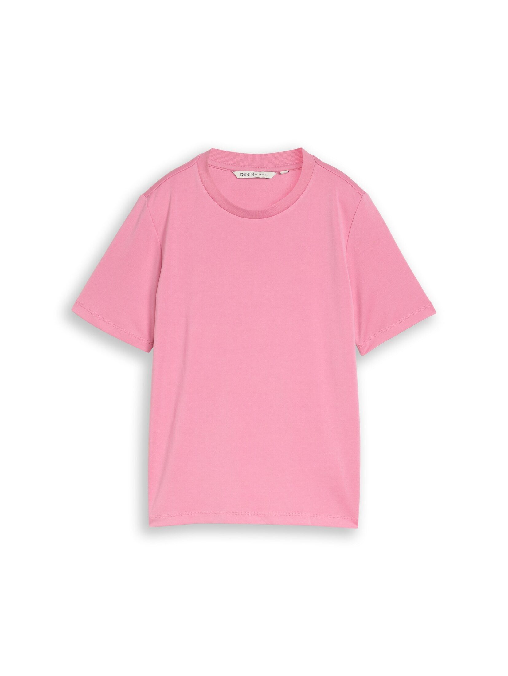 TOM TAILOR Denim T-Shirt T-Shirt (im Einserpack) Loose Fit T-Shirt