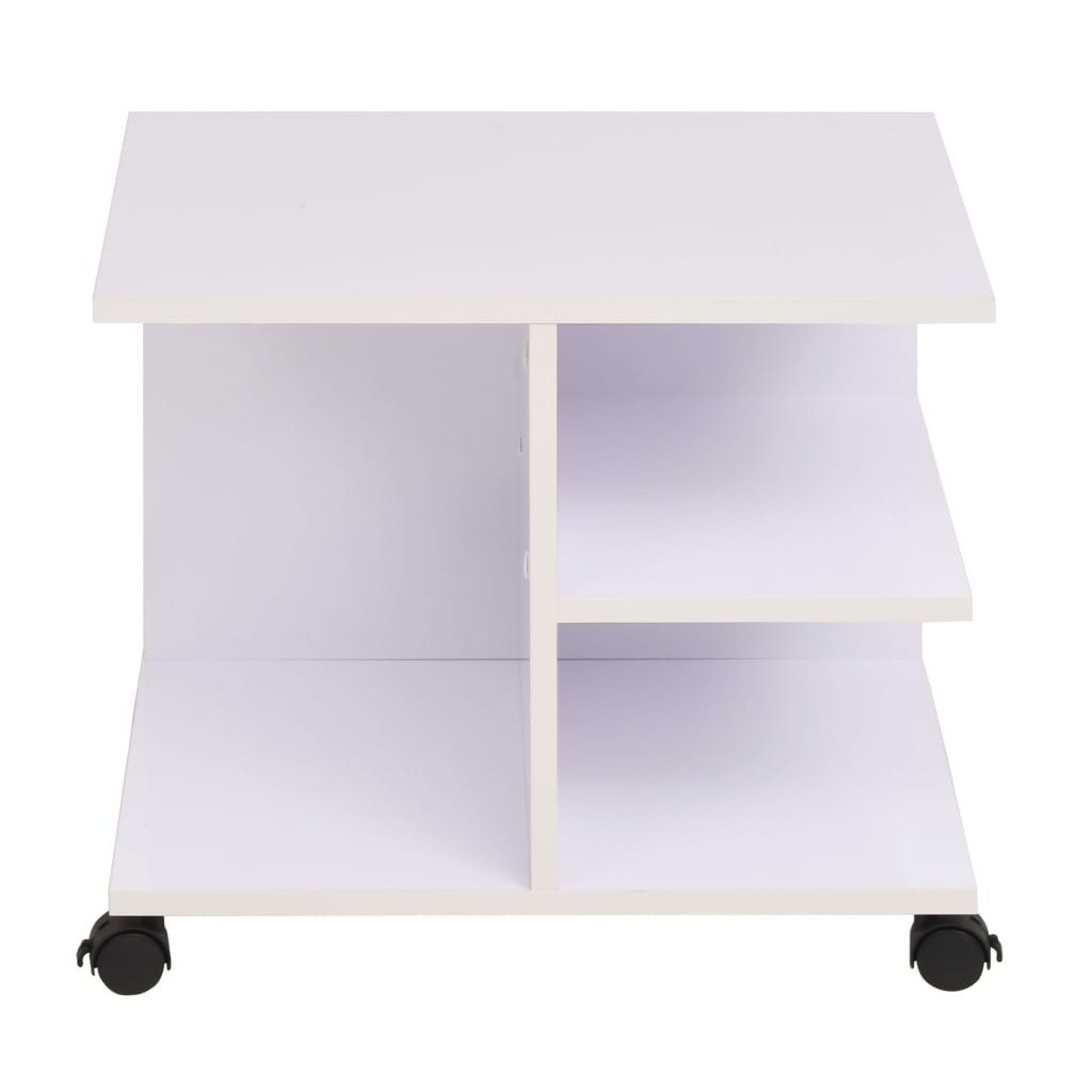 vidaXL Bücherregal Beistelltisch mit Rollen 50×35×42 günstig online kaufen