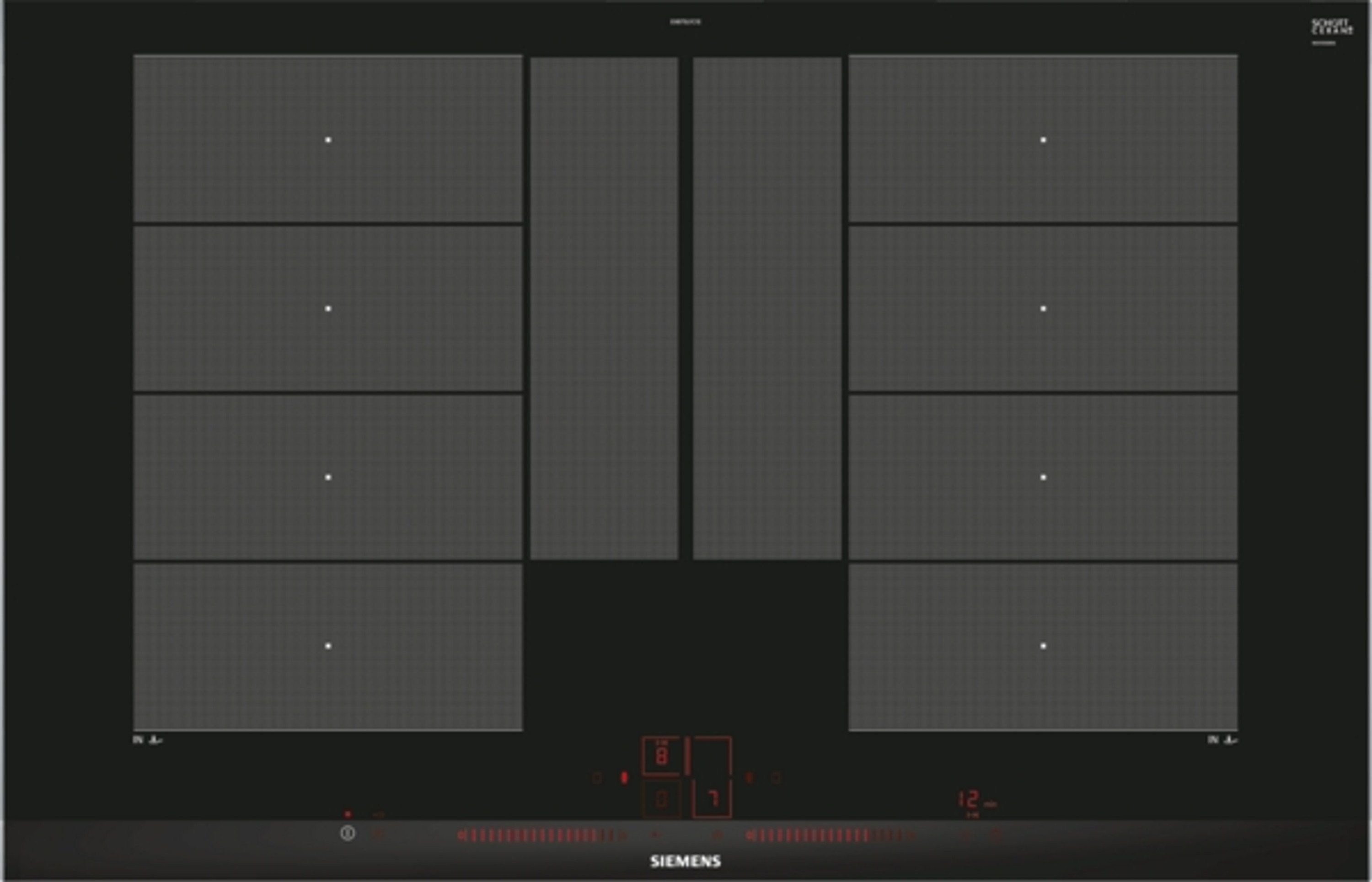 SIEMENS Induktions-Kochfeld EX875LYC1E, powerBoost, powerMove Plus
