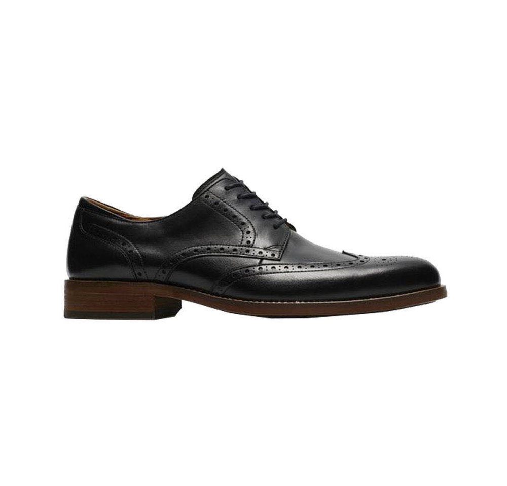 Clarks CraftRemi Tip Black Schnürschuh