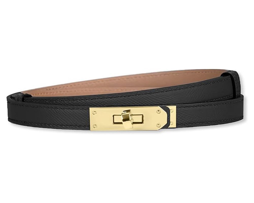 Fyrove Taillengürtel Ledergürtel für Damen,Taillengürtel,Damen dupes Gürtel Damen (Schmal Gürtel Damen Gold,Gürtel Verstellbar Damen,Dekorativen Gürtel für Kleider) Für Kleider Jeans Hosen Mantel