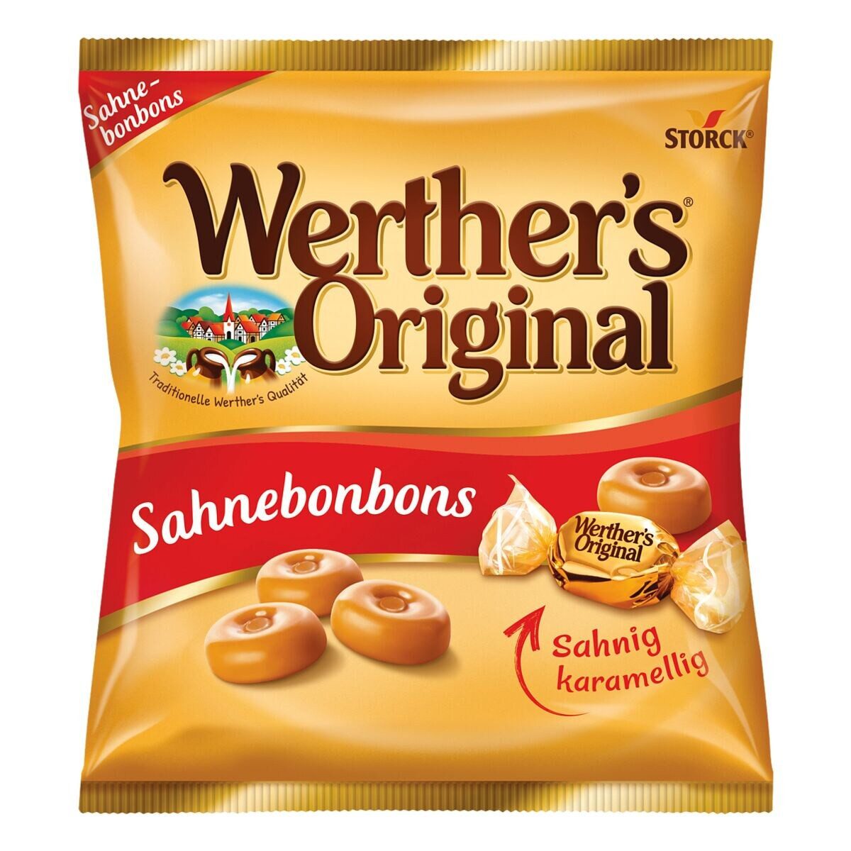 STORCK Süßigkeit Werther’s Original, Sahnebonbons, 245 g