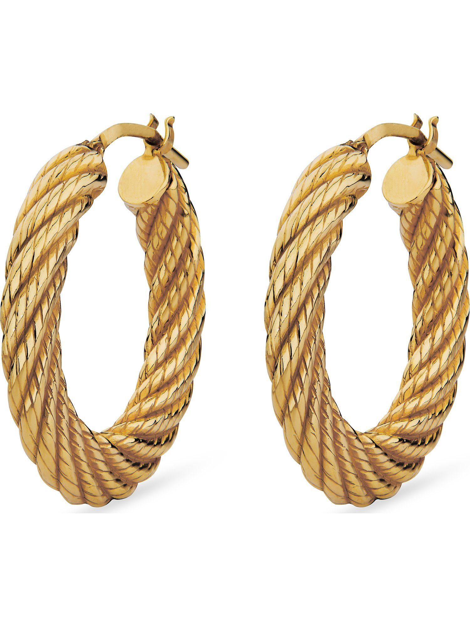 CHRIST Paar Creolen CHRIST Damen-Creolen 925er Silber (Paar)