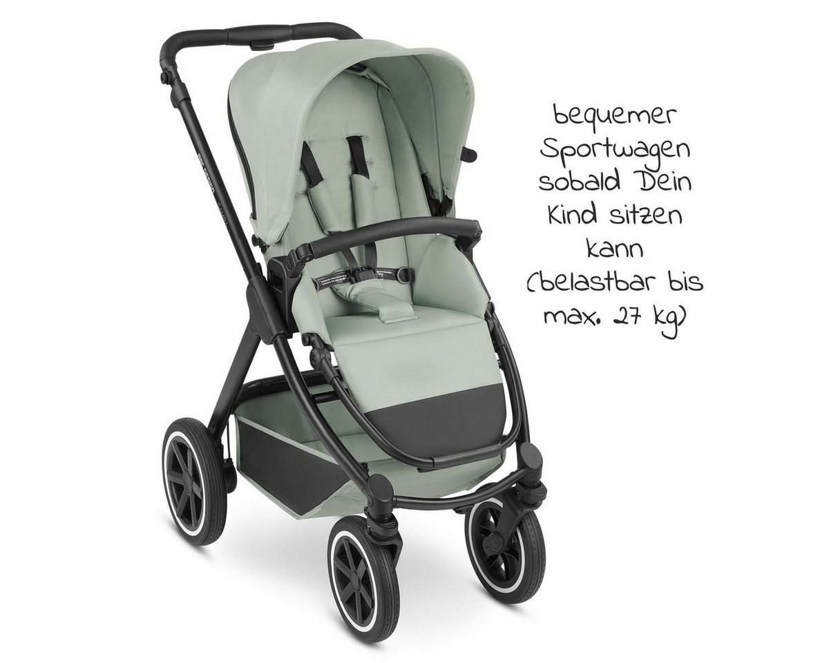 Thumbnail - ABC Design Kinder-Buggy Samba - Pine, Sportwagen mit Sportsitz, Liegeposition, höhenverstellbarer Schieber