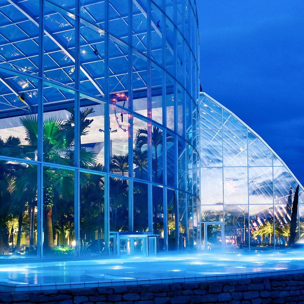 Jochen Schweizer Erlebnisgutschein Wellnessurlaub in der Therme Sinsheim für 2 (1 Nacht), Wellness im tropischen Badeparadies