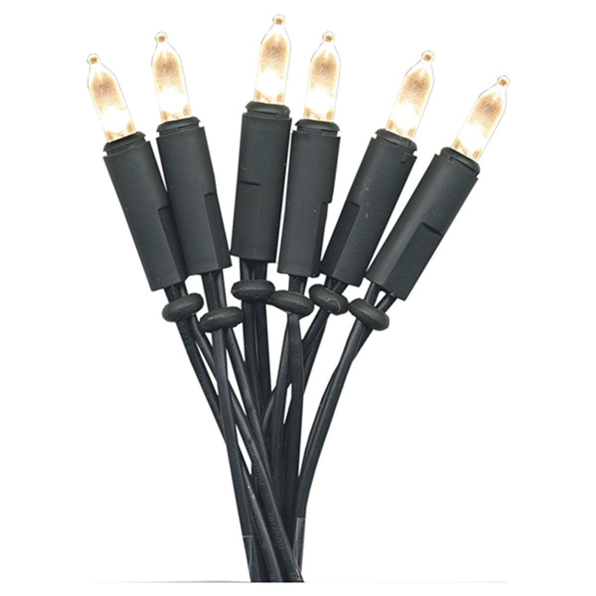 STAR TRADING LED-Lichterkette P-LED Indoor, Lichterkette,P-LED Indoor', grün, 35 P-LEDs, 5m