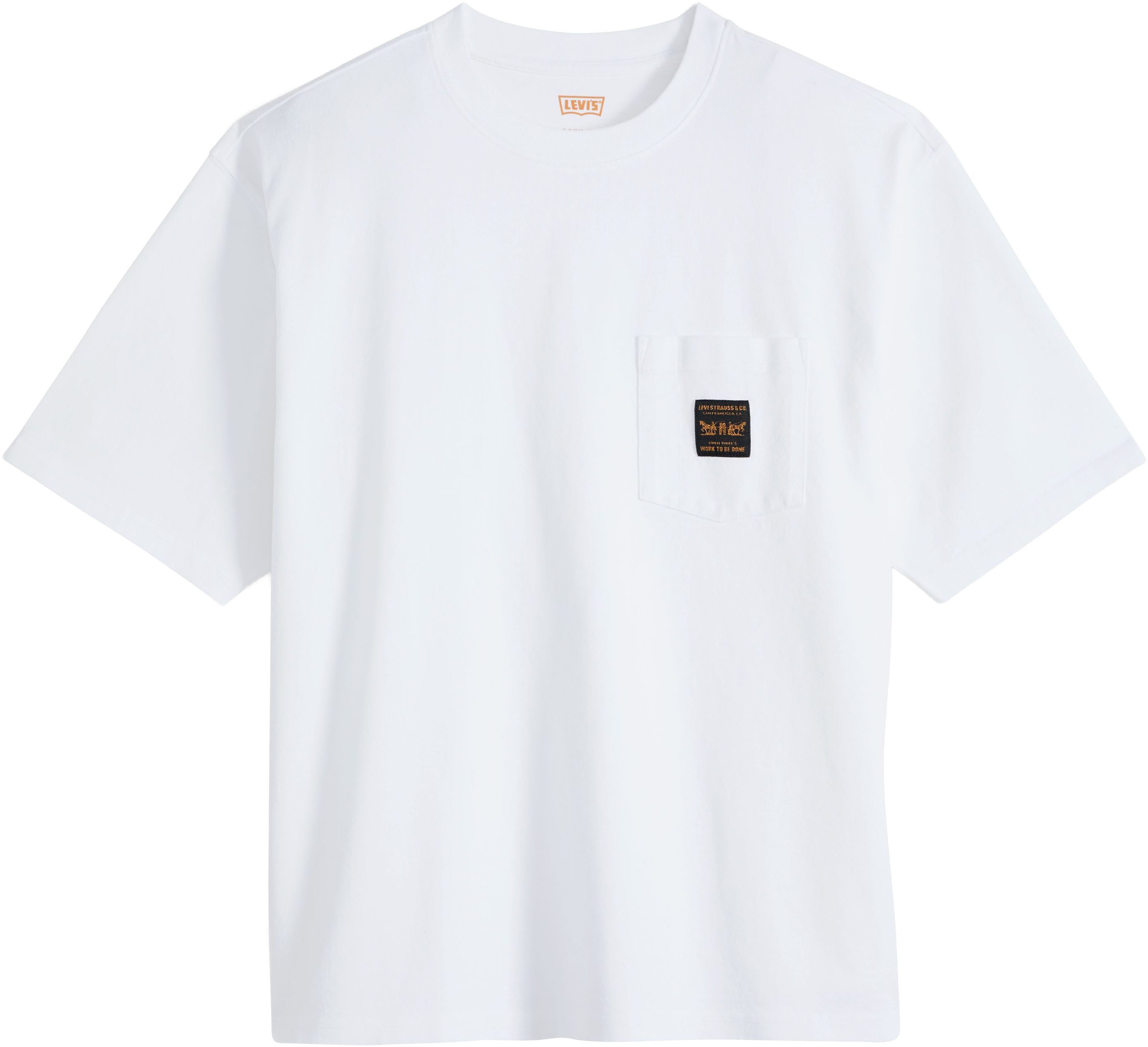 Levi's® T-Shirt SS WORKWEAR PKT TEE mit Brusttasche – Bild 5 von 5