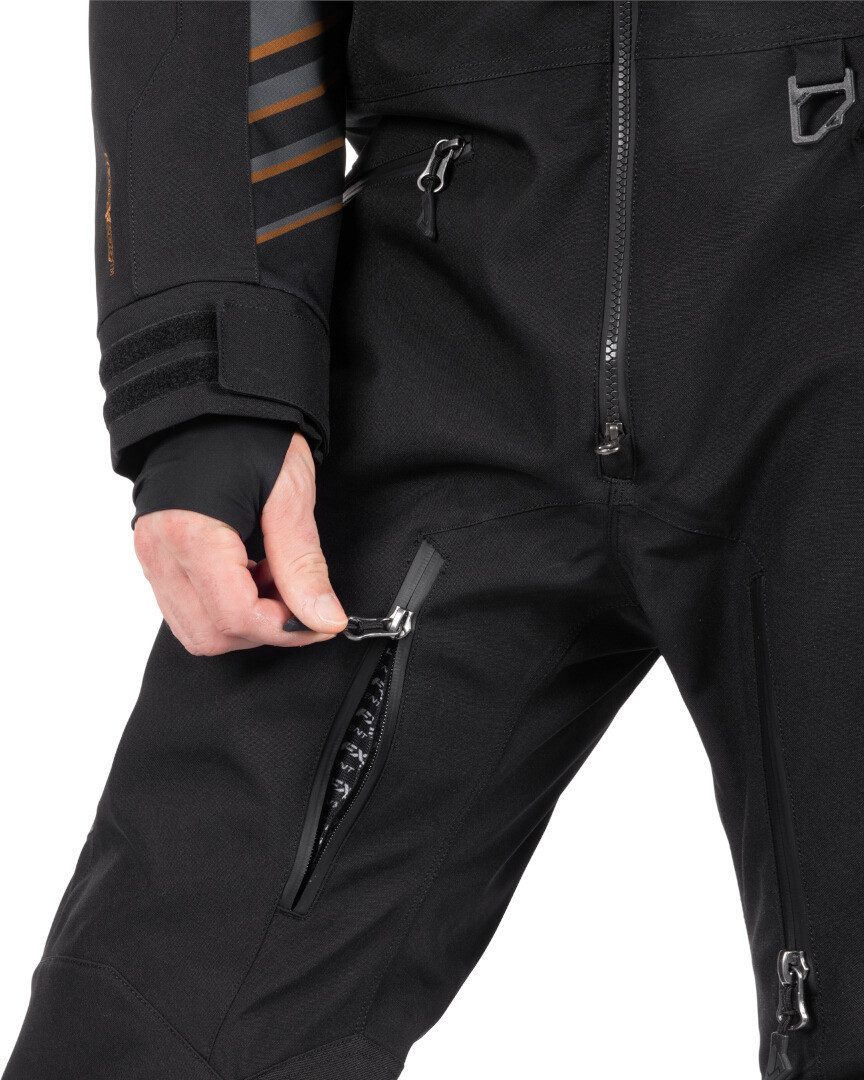 FXR Schneeoverall Helium Lite 2025 1-Teiler Snowmobil Kombi Wasserdicht Atmungsaktiv reflektierende reißverschluss wasserdichte