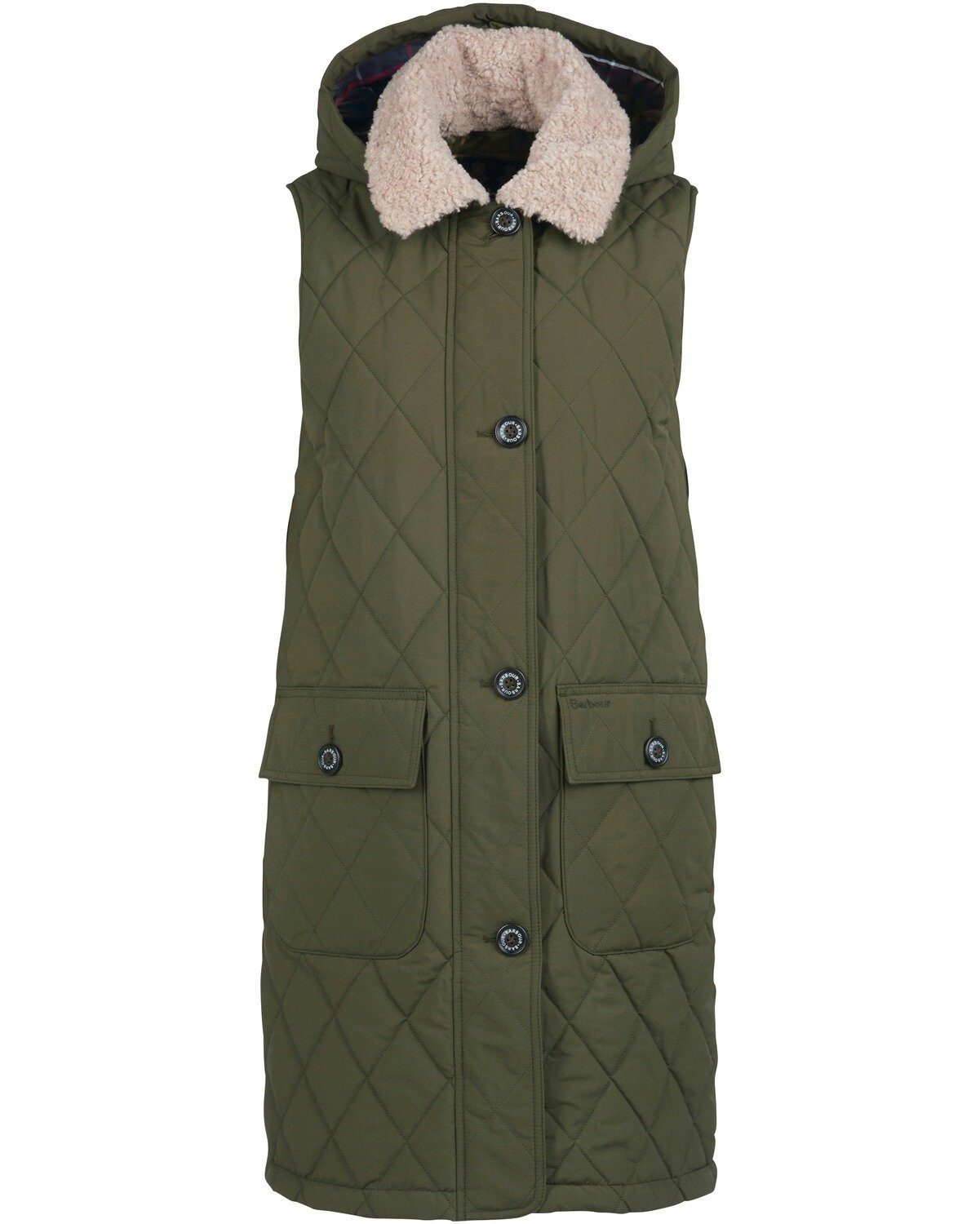 Barbour Steppweste Lange Steppweste Zander Gilet