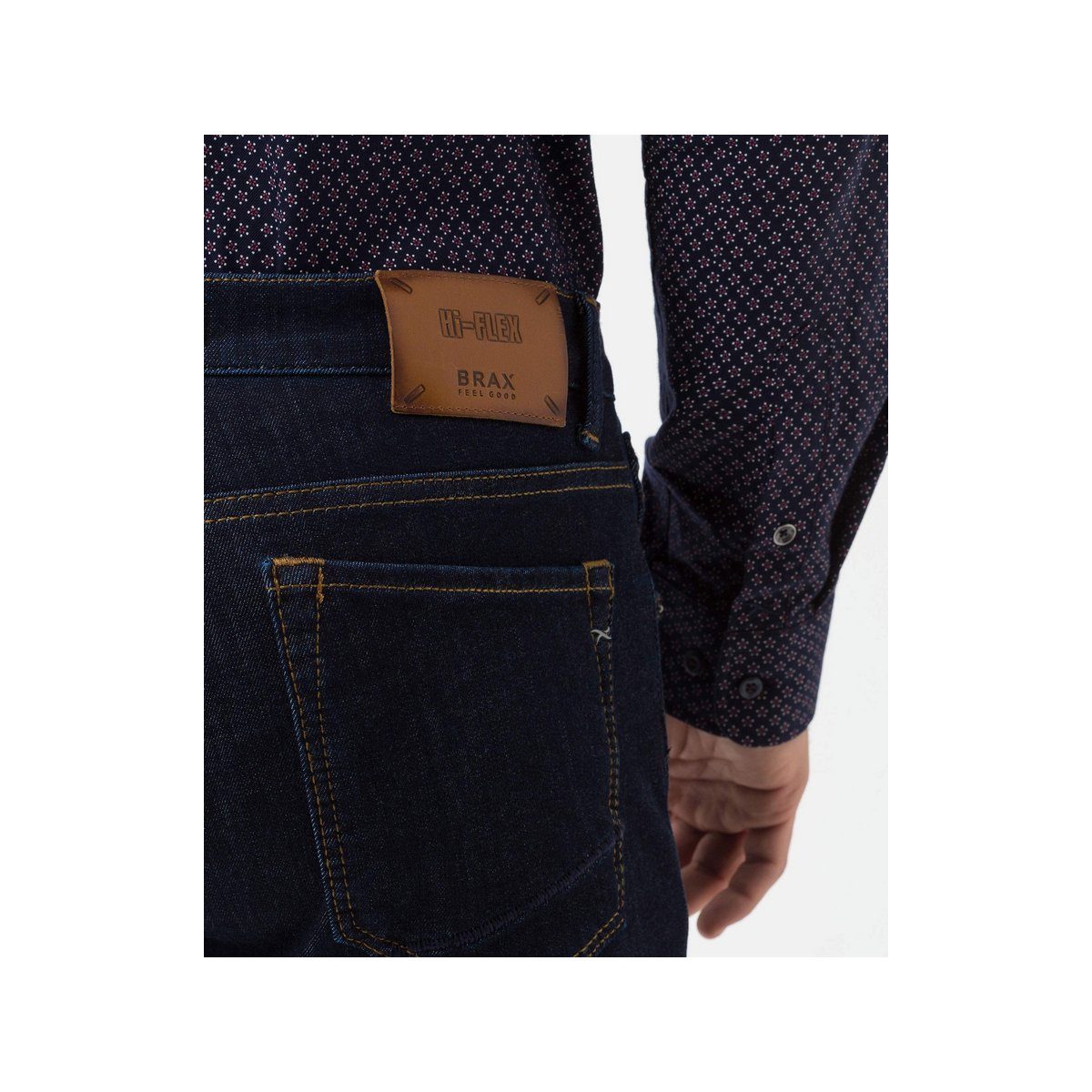 Brax blau 5-Pocket-Jeans (1-tlg)