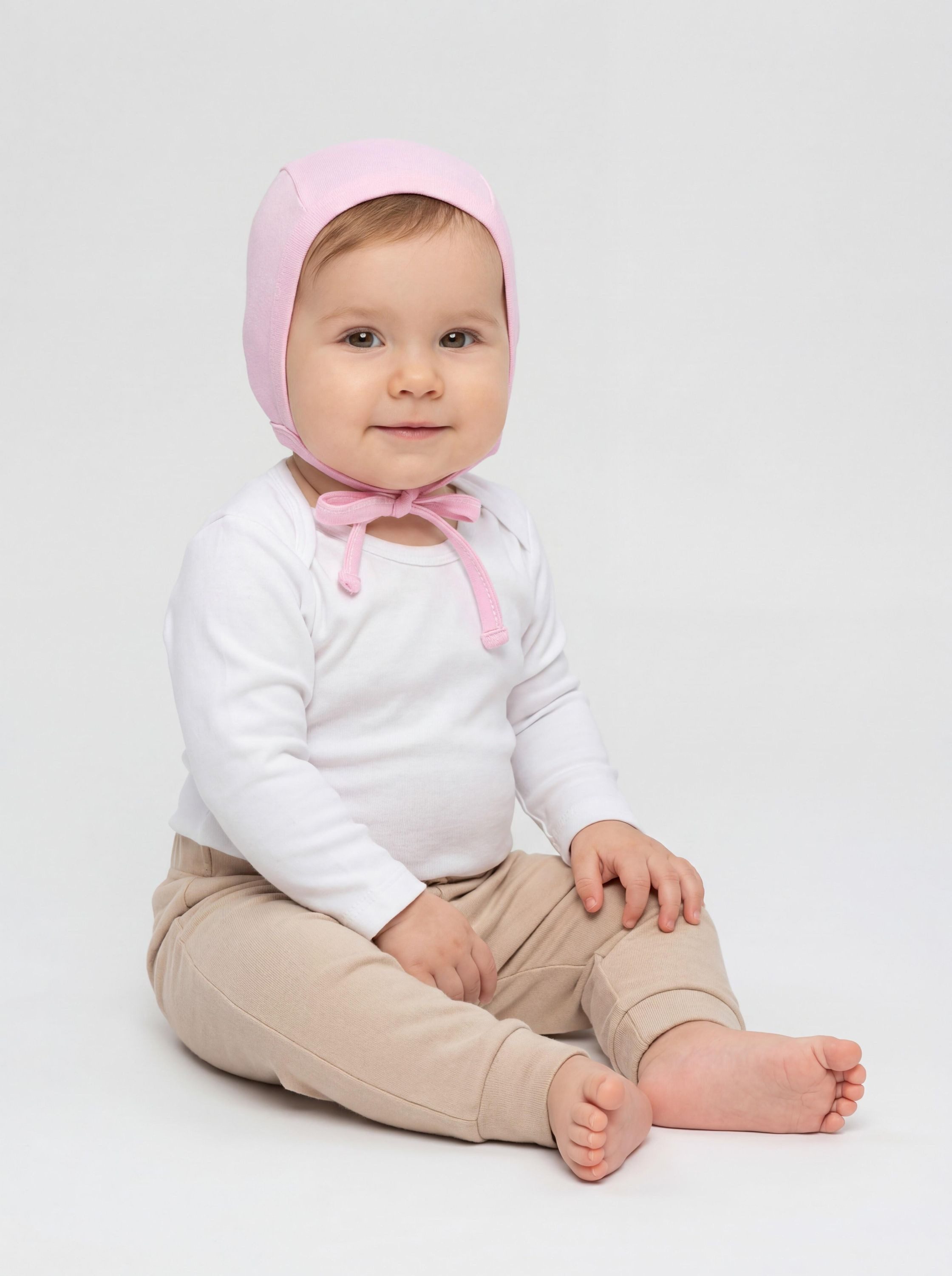 TupTam Erstlingsmütze TupTam Unisex Baby Erstlingsmütze zum Binden 2er Pack