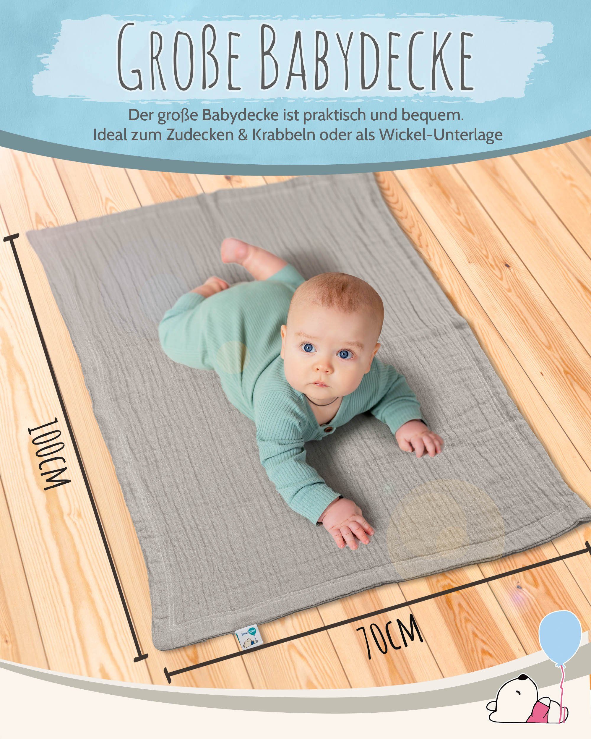 Babydecke pic Bear Babydecke Kuscheldecke 70x100cm, pic Bear, Kuscheldecke, sehr anschmiegsam