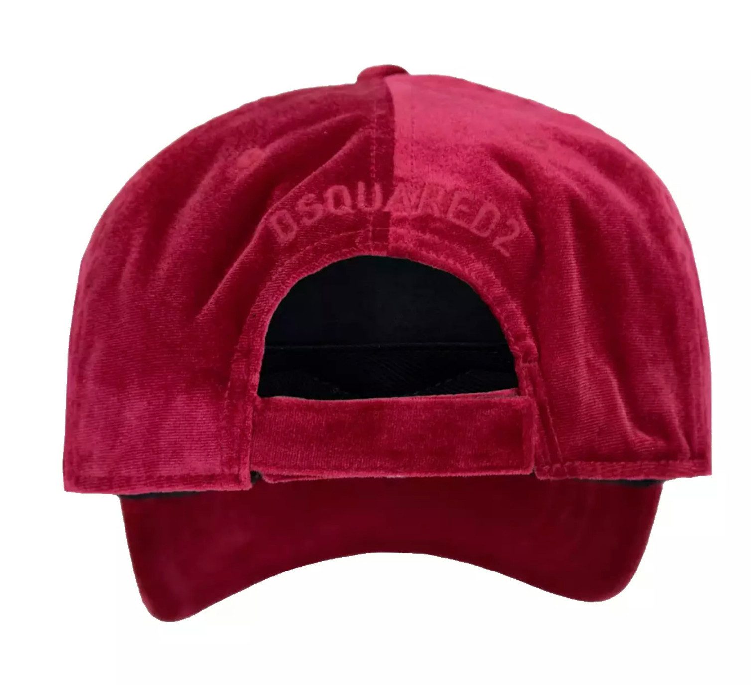 Dsquared2 Baseball Cap Baseballkappe COOL Icon Velvet Cap 6-Panel-Design, V günstig online kaufen