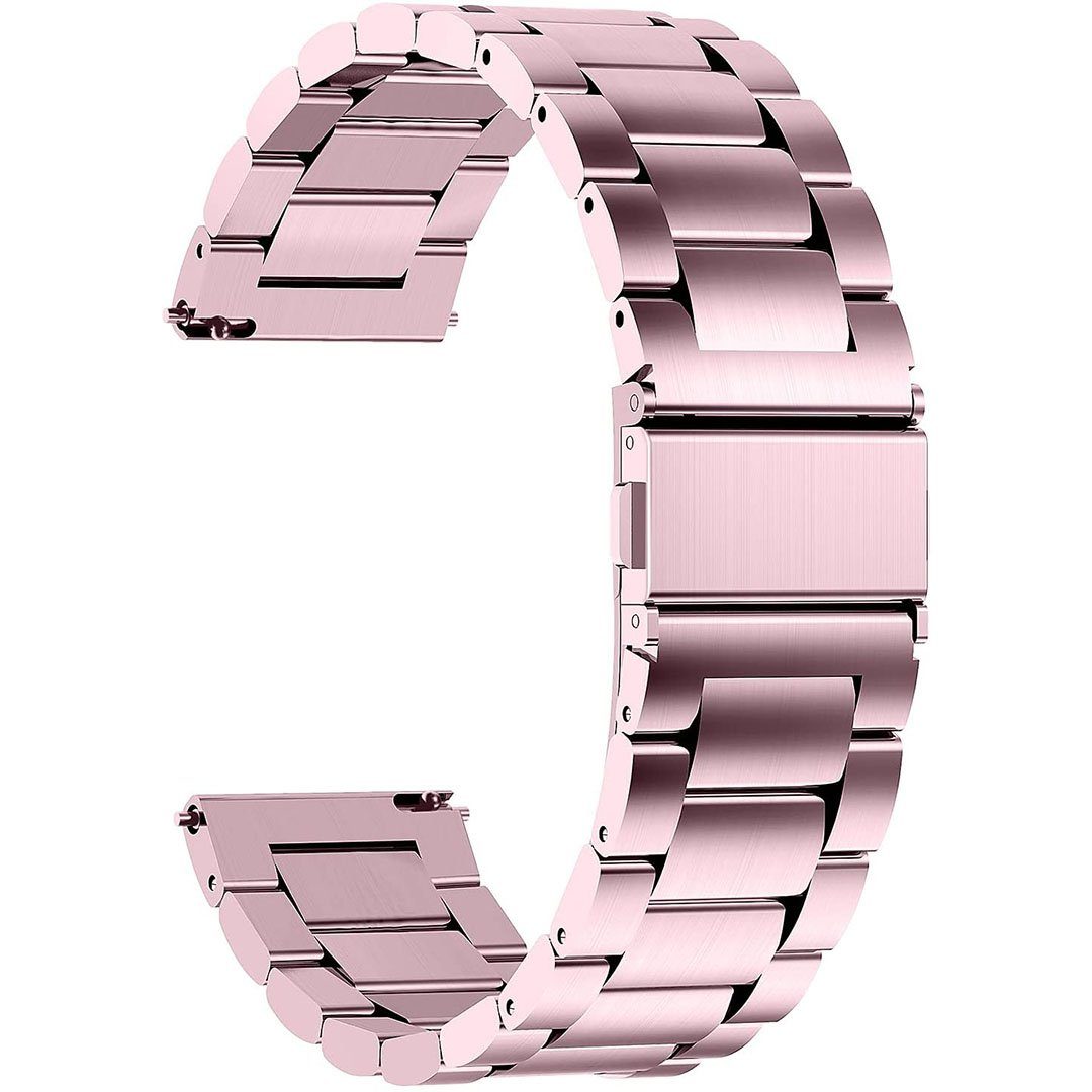 BEARSU Uhrenarmband »Uhrenarmband für Watch,16mm Metall Ersatzarmbänder mit  Schnellverschluss geeignet für Damen&Herren«