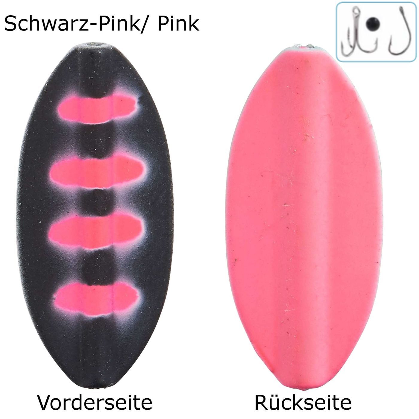 Schwarz-Pink/Pink