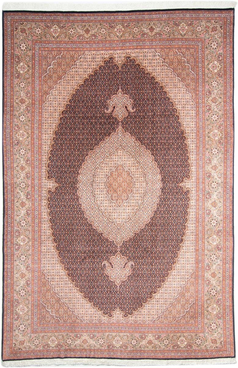 Trading, 50Raj Orientteppich Täbriz mm Orientteppich 197x299 Nain rechteckig, Perserteppich, Handgeknüpfter 7 Höhe: /