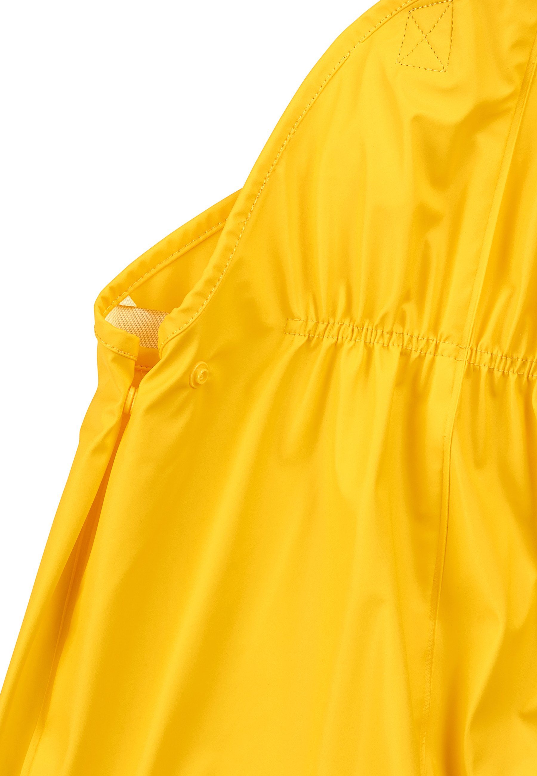 Sterntaler® Regenhose Regenhose ungefüttert uni (1-tlg., Regenträgerhose mit Druckknöpfen, Regenhose mit süßen Motiven) Kinder Hosenträger mit Reflektoren, Matschhosenträger verstellbar