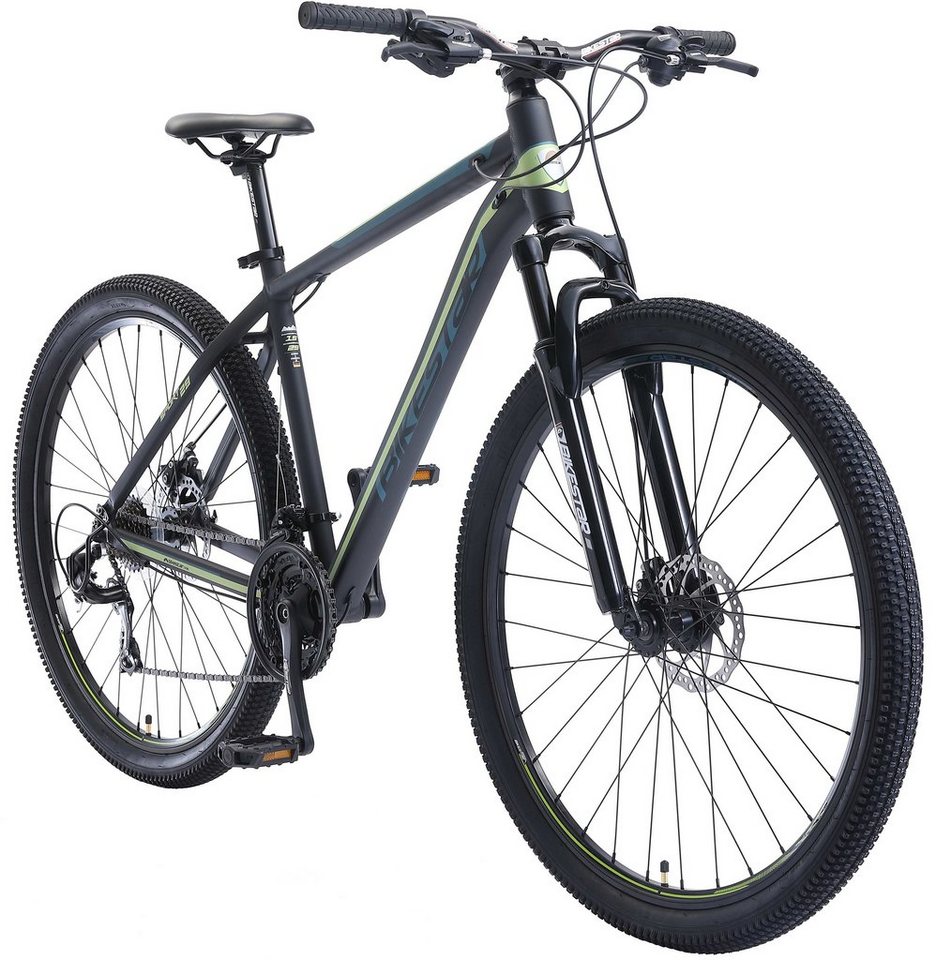 Thumbnail - Bikestar Mountainbike, 21 Gang Shimano RD-TY300 Schaltwerk, Kettenschaltung, für Damen und Herren, Kettenschaltung