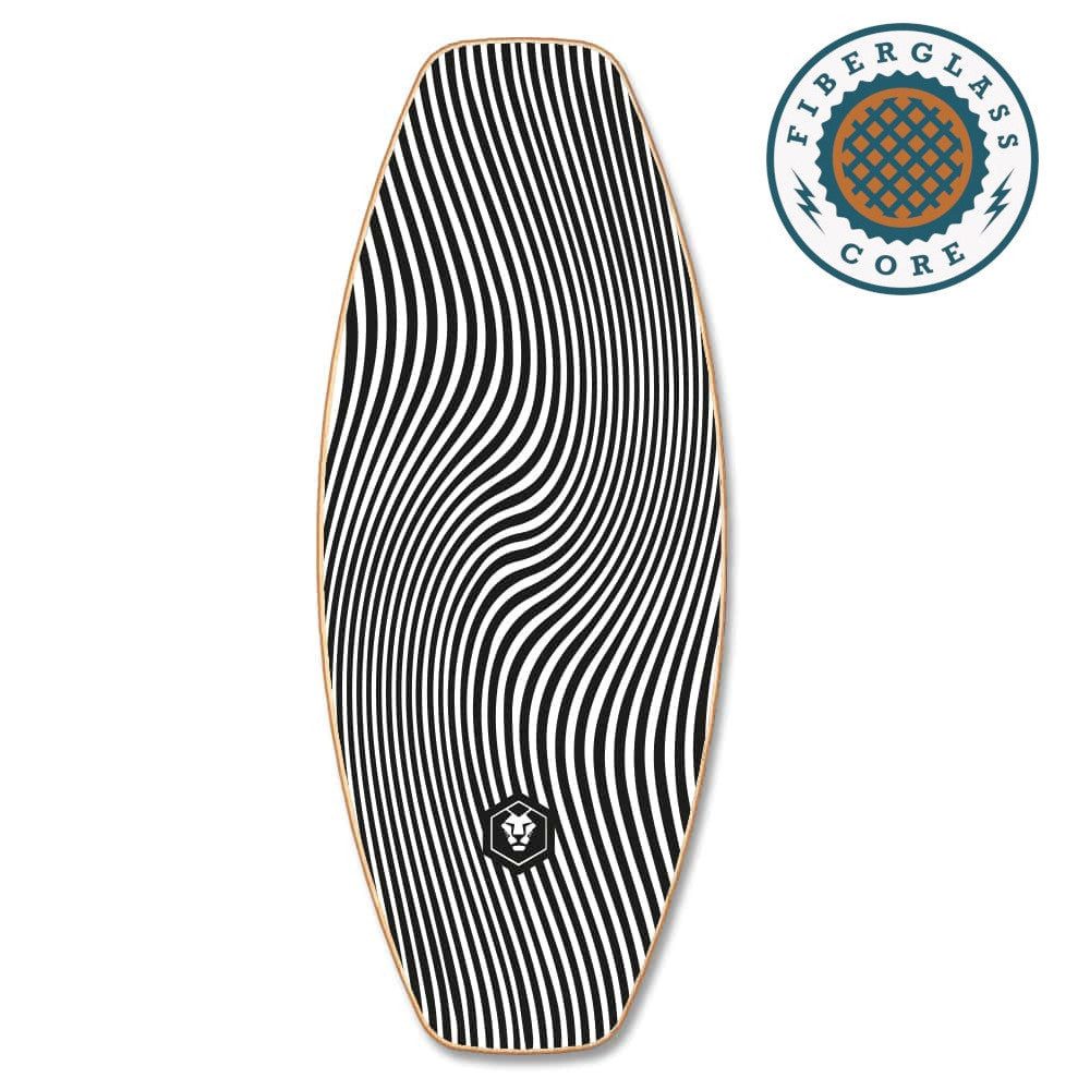 Daffy Boards Balanceboard Trick-Balance Board mit Fiberglas-Kern - Design: Optical