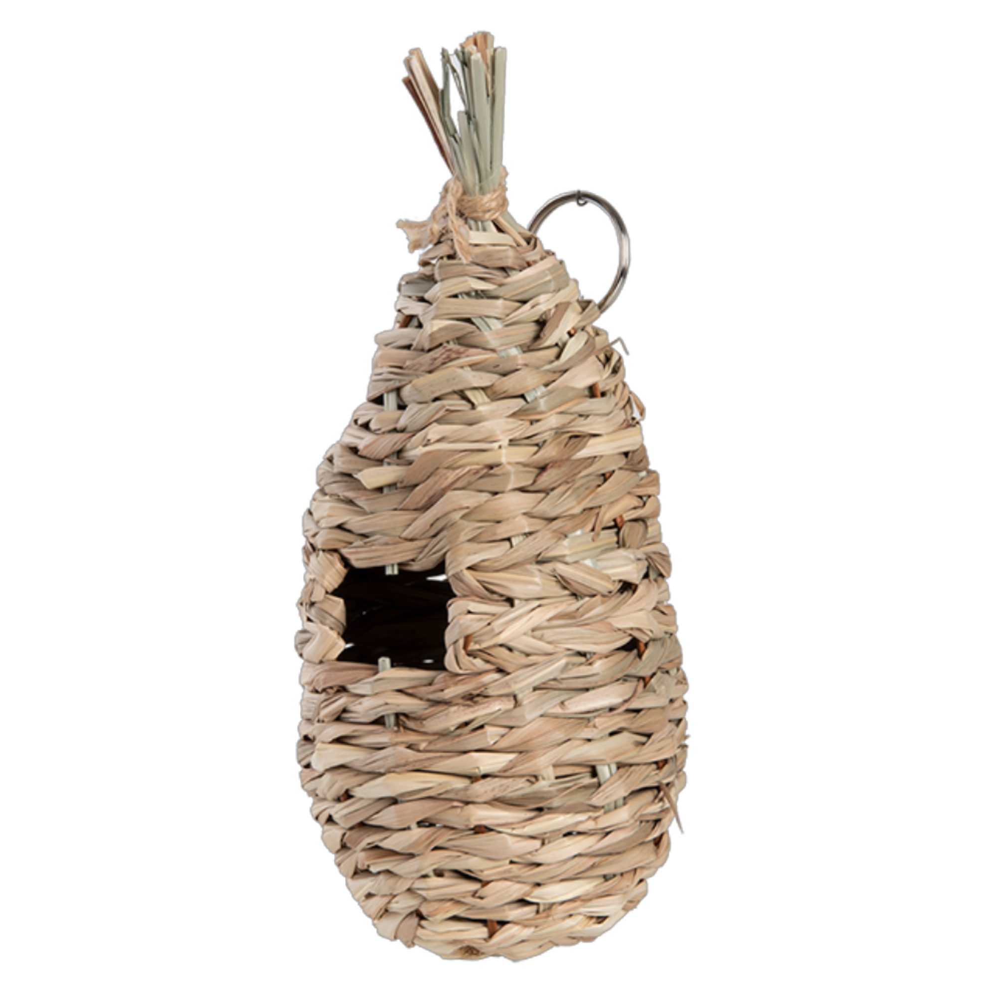 Nistkasten Nistbeutel Kasten Zaunkönig Schilf Vogel Haus Nest Garten Deko