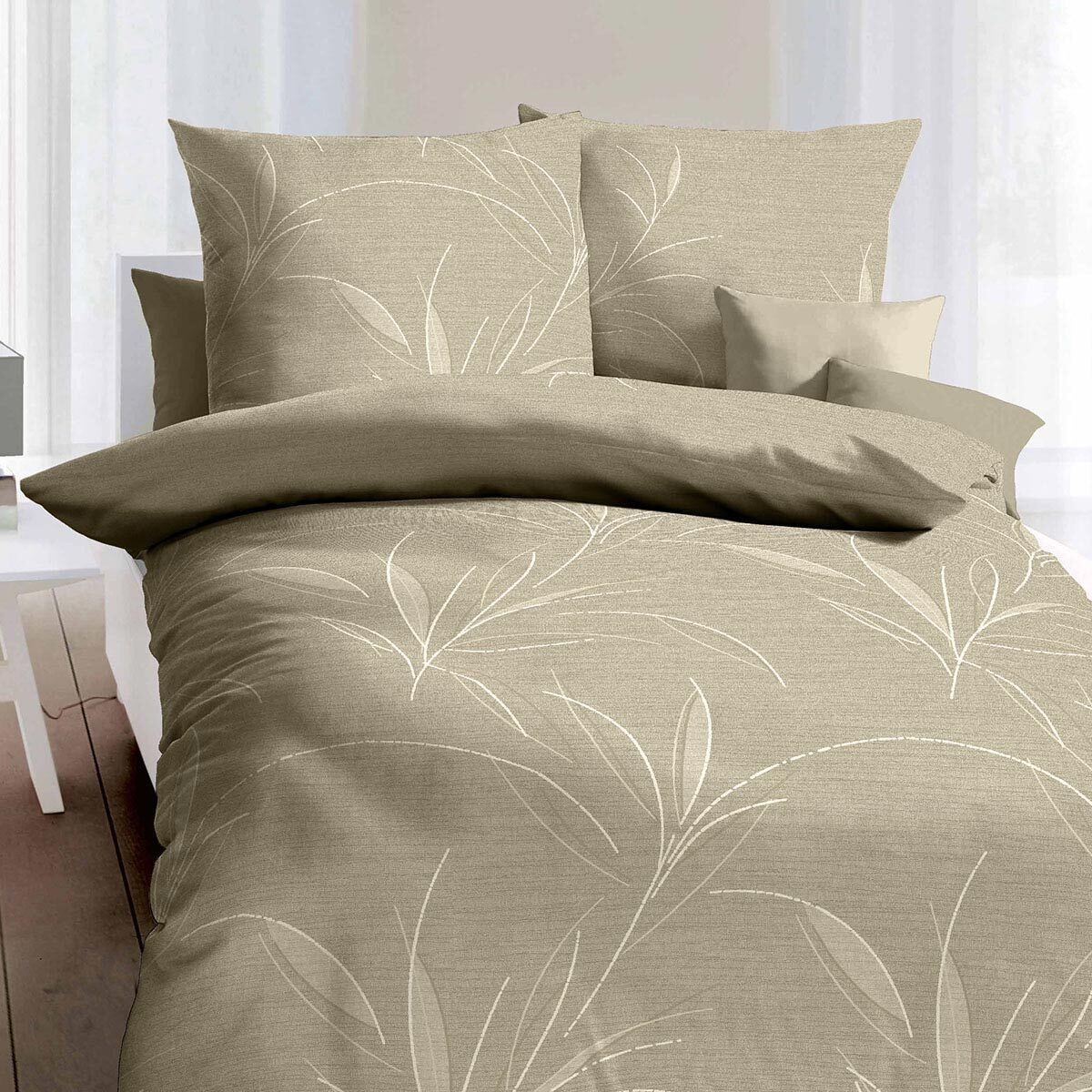 Kaeppel Bettwäsche Organic, Mako Satin, 2 teilig günstig online kaufen