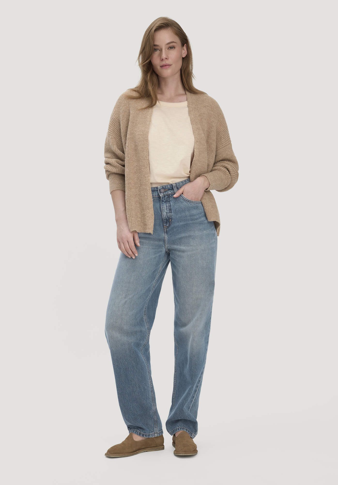 Hessnatur Bequeme Jeans aus reiner Bio-Baumwolle (1-tlg) aus reiner Bio-Baumwolle