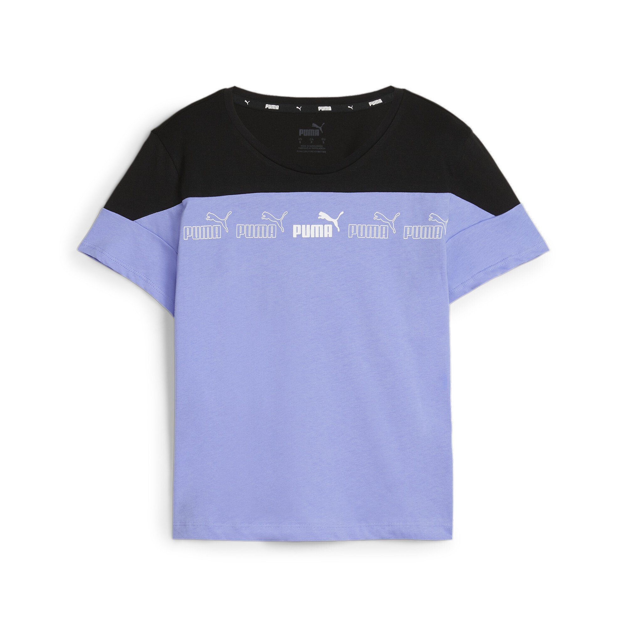 PUMA T-Shirt Around the Block Purple Damen Pop Lavendar T-Shirt