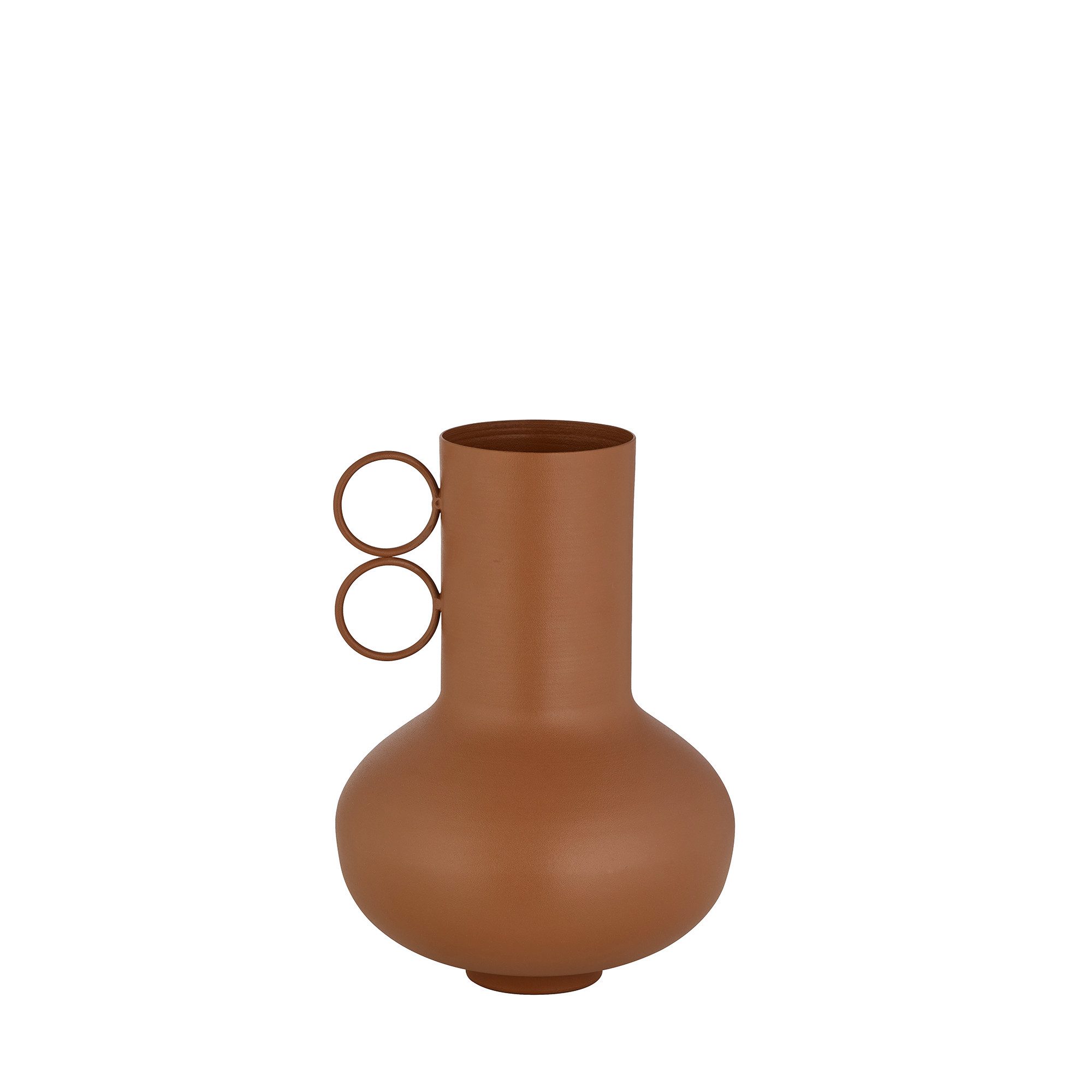 Dekovase Vase -LOHA- Tischvase, Designer Vase aus Metall