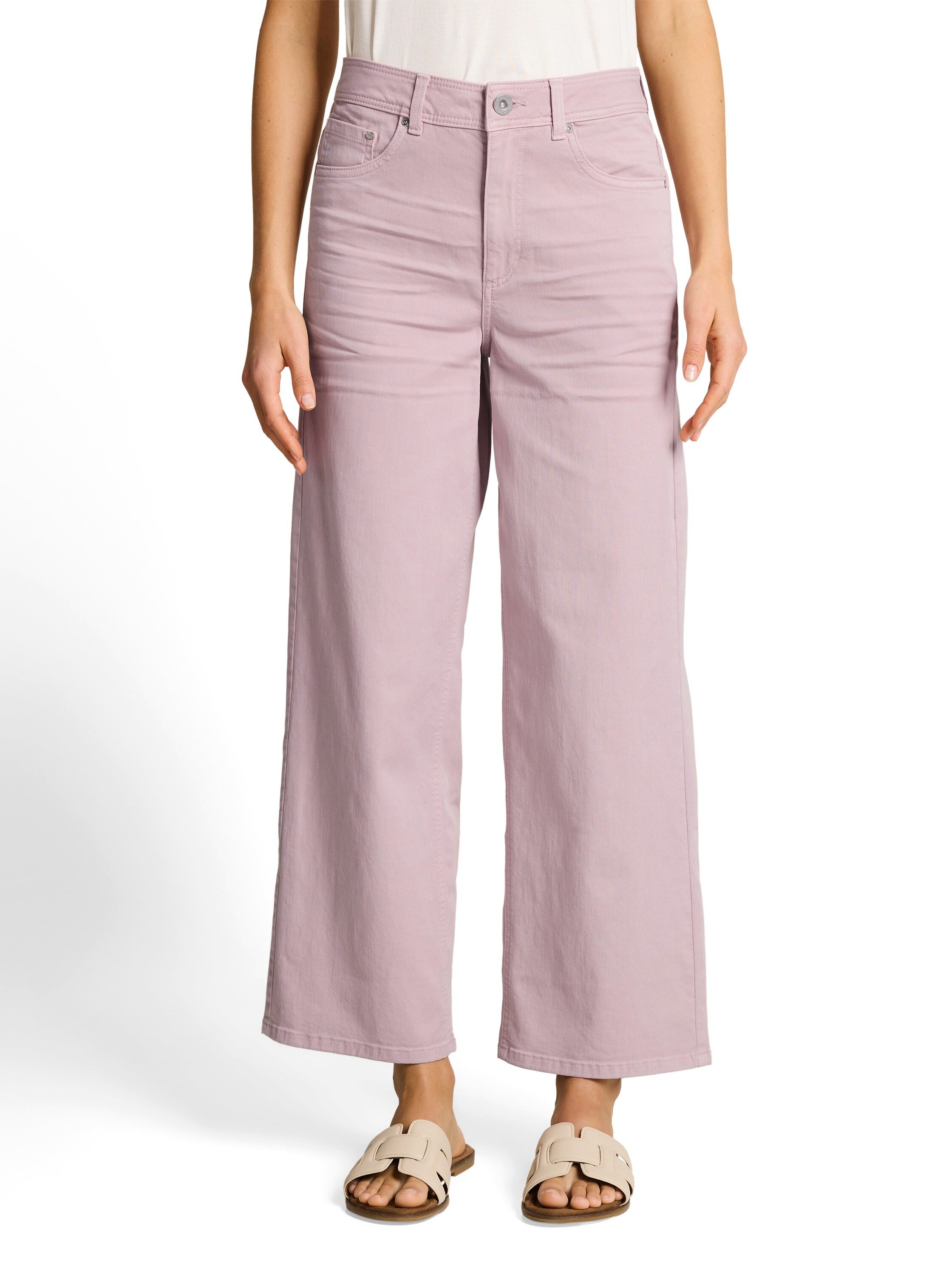 TOM TAILOR 7/8-Jeans TTNELMA Culotte im Culotte-Stil und mit Stretch