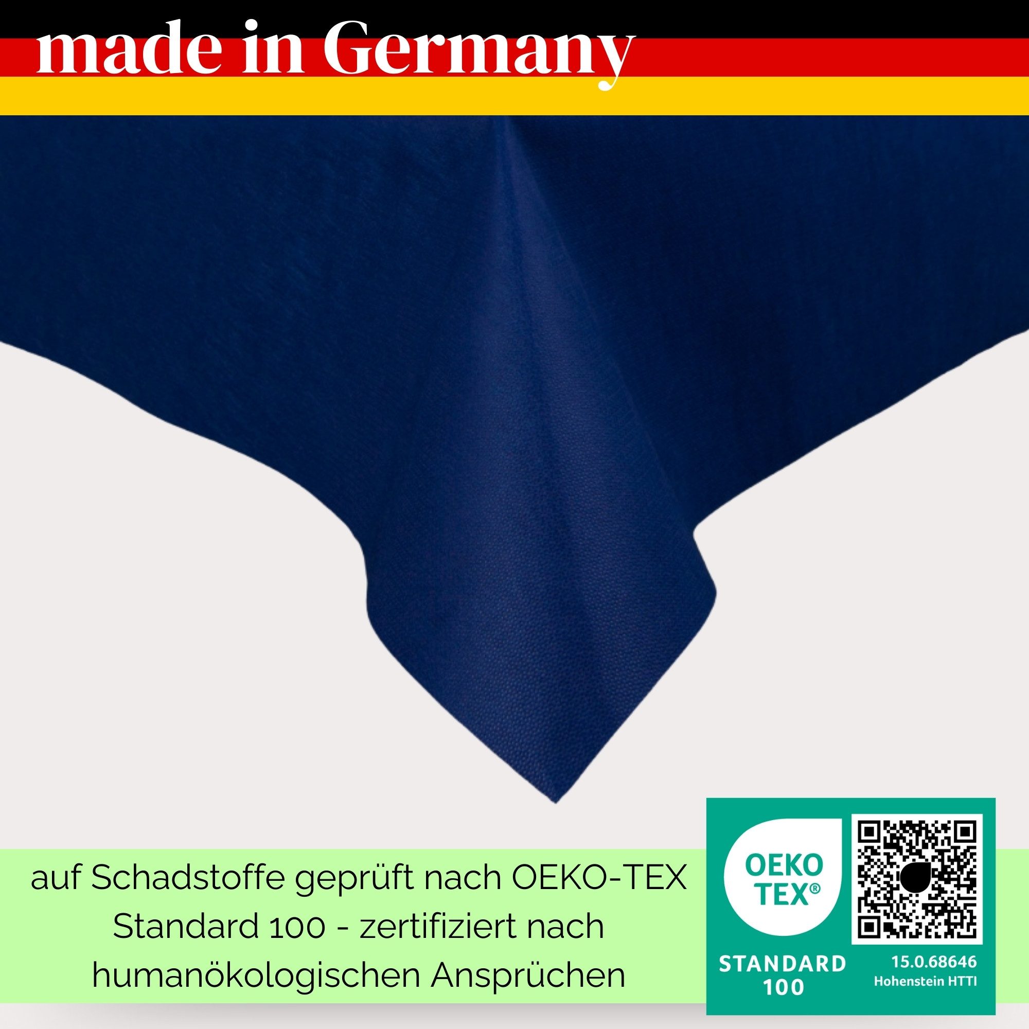 Sensalux Tischdecke Sensalux italienische Landhaus Tischdecke, Karo, 1m x 1 günstig online kaufen