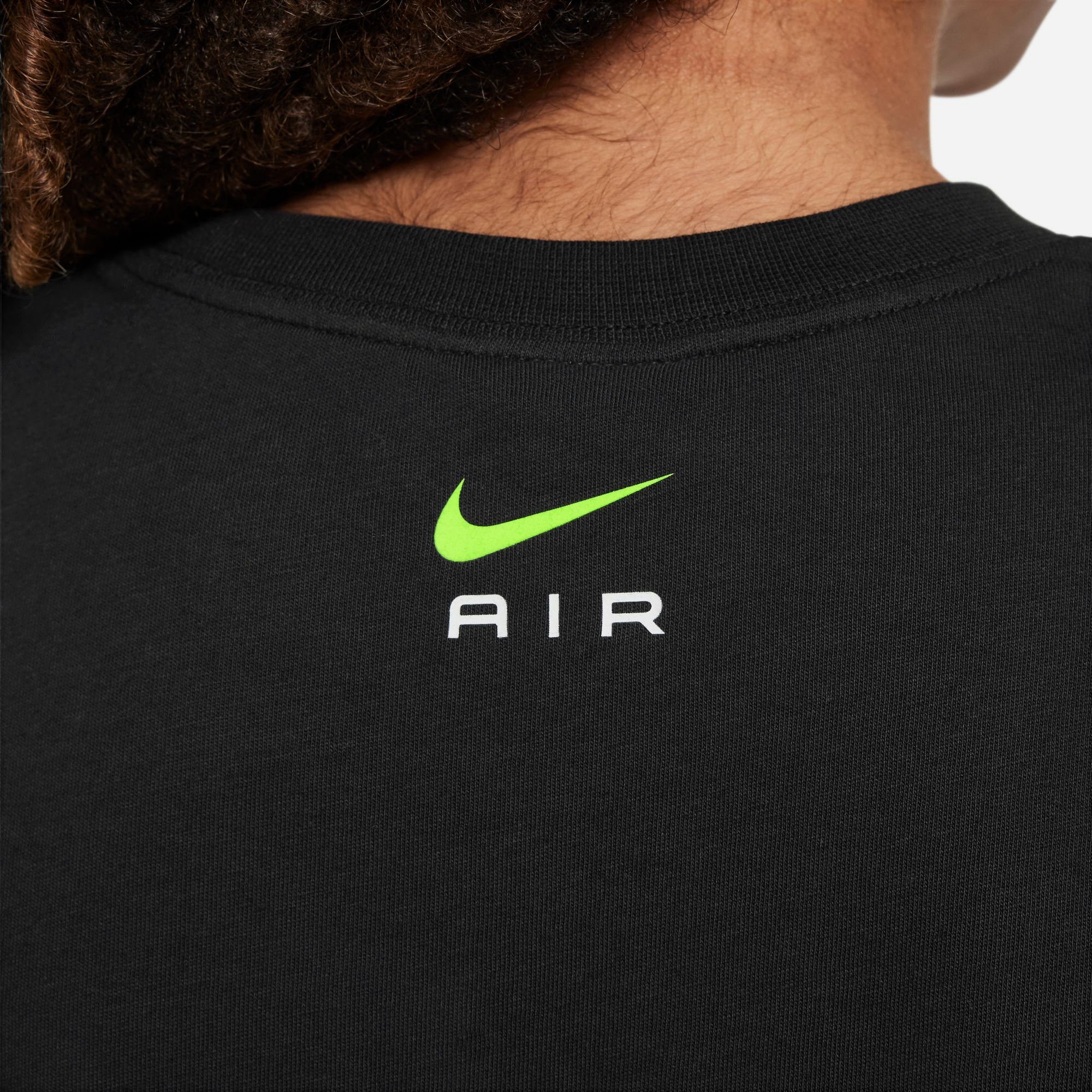 TEE T-Shirt für NSW Sportswear Nike BLACK/VOLT AIR Kinder - N