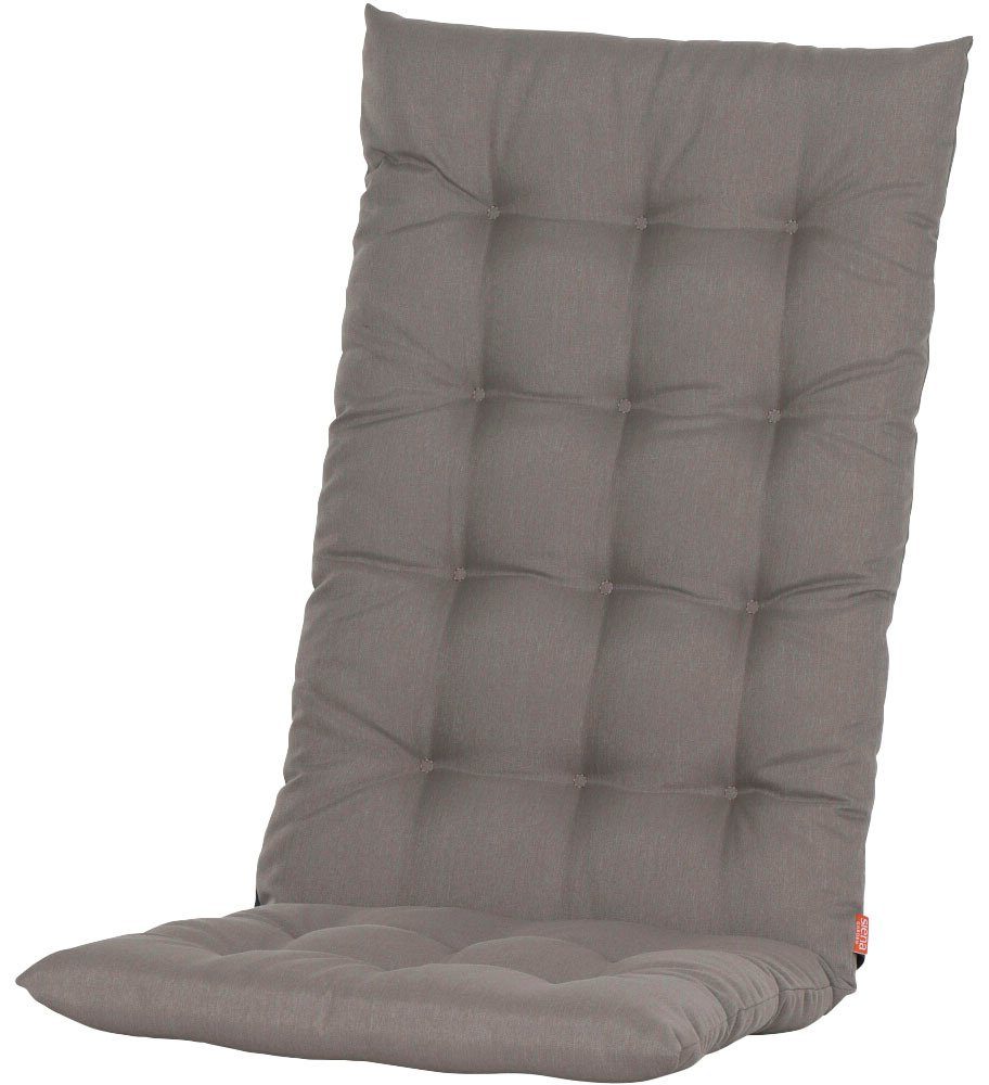 Siena Garden Sesselauflage ATRIA, 123 cm, (passend für Hochlehner, OTTOs Choice), Dessin Uni, 100% recyceltem Polyester, in verschiedenen Farben