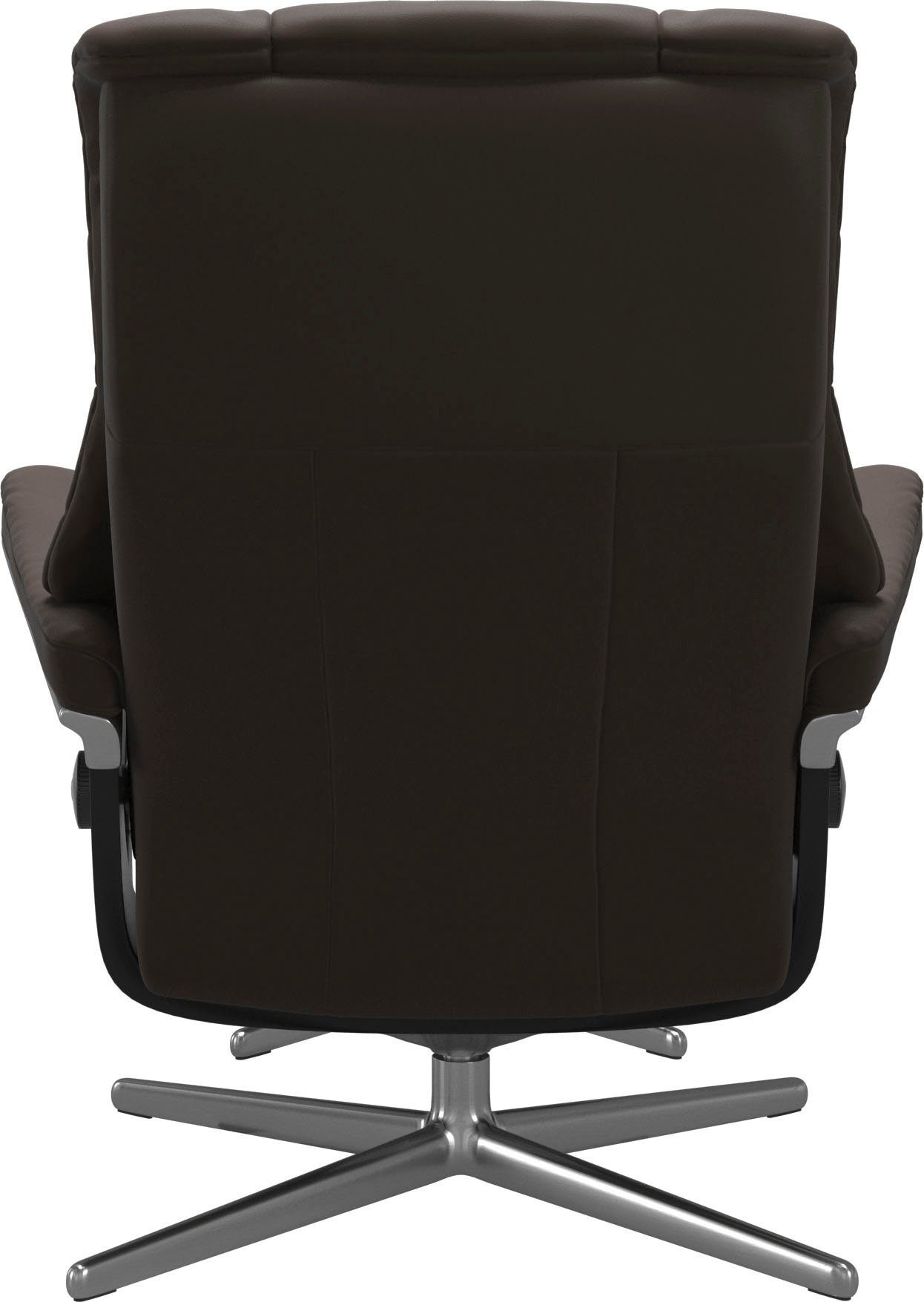 Stressless® Relaxsessel Mayfair, mit Cross Base, Größe S, M & L, Holzakzent Schwarz